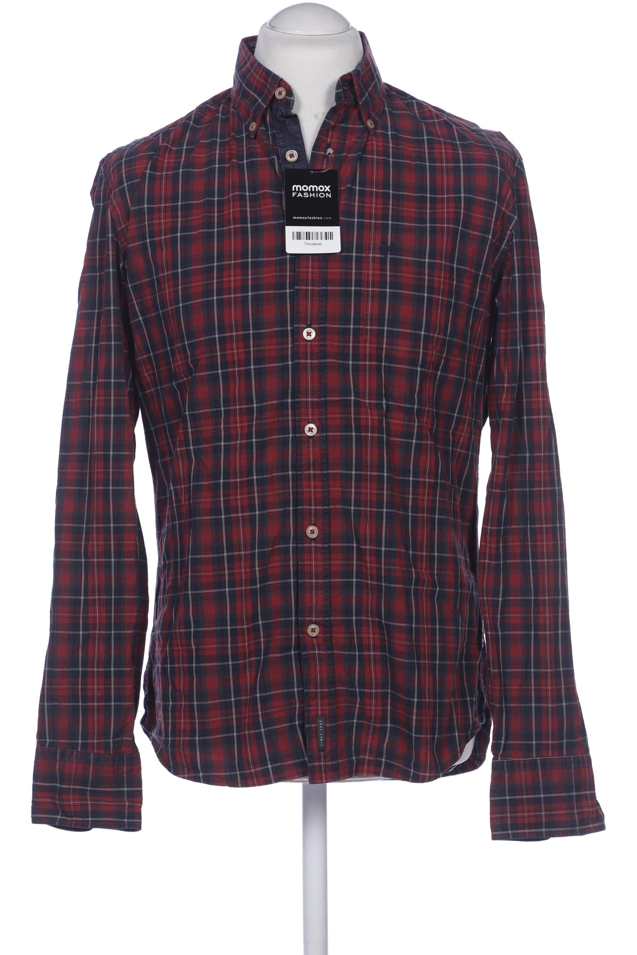 

Marc O Polo Herren Hemd, bordeaux, Gr. 48