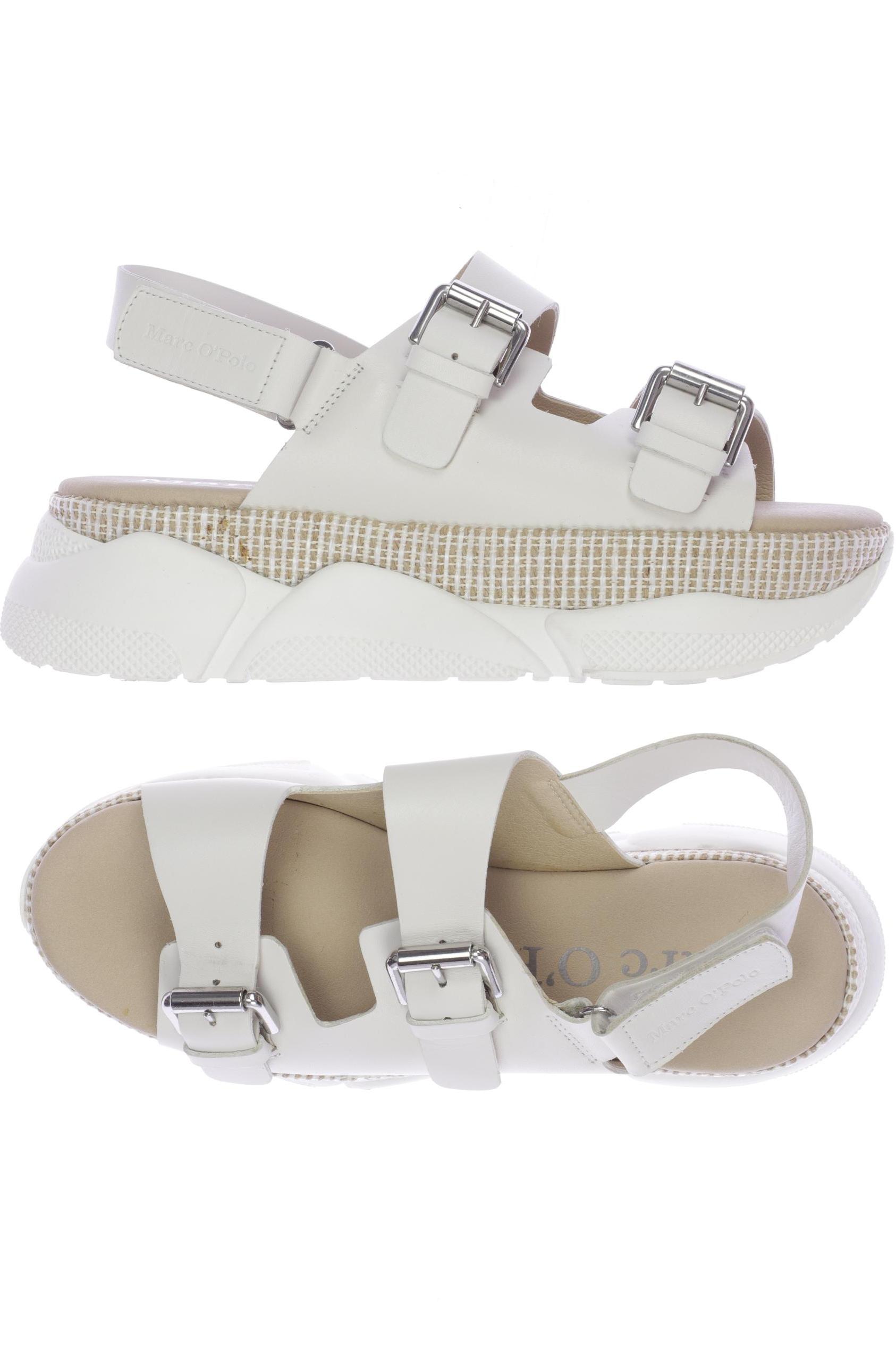 

Marc O Polo Damen Sandale, weiß, Gr. 40
