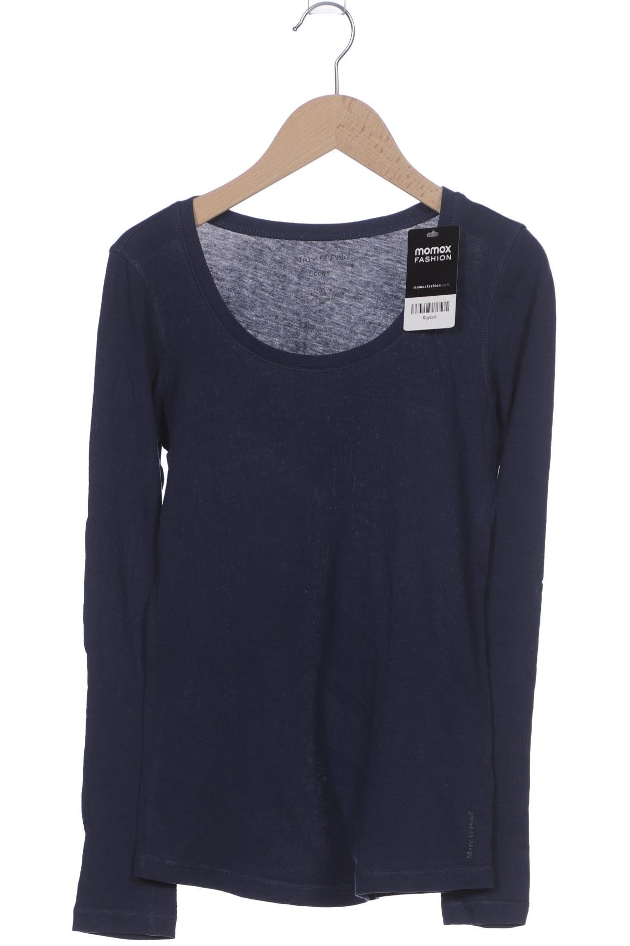 

Marc O Polo Damen Langarmshirt, marineblau, Gr. 34