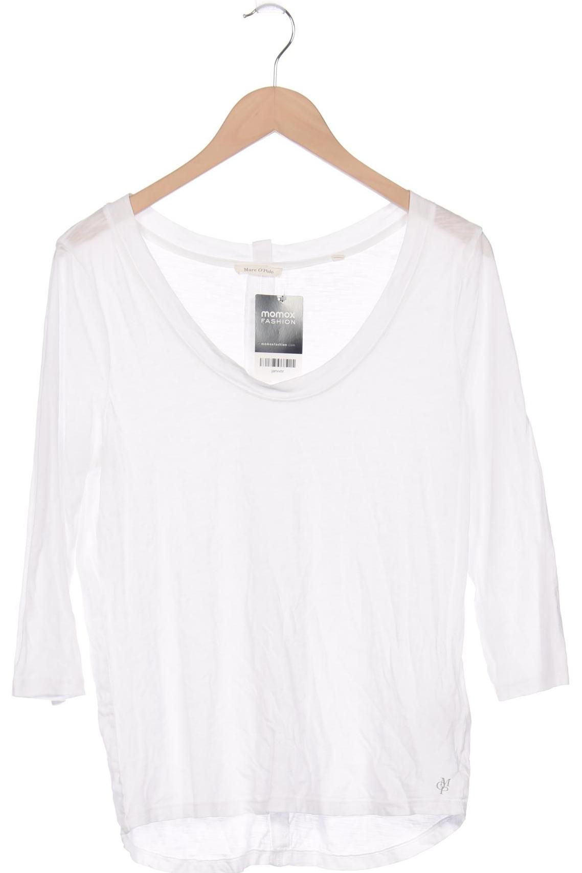 

Marc O Polo Damen Langarmshirt, weiß, Gr. 36