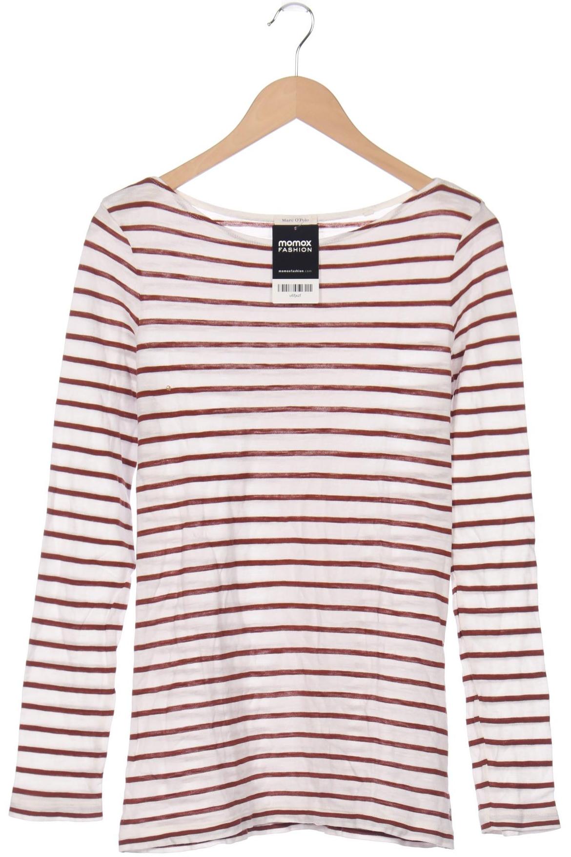 

Marc O Polo Damen Langarmshirt, weiß, Gr. 38