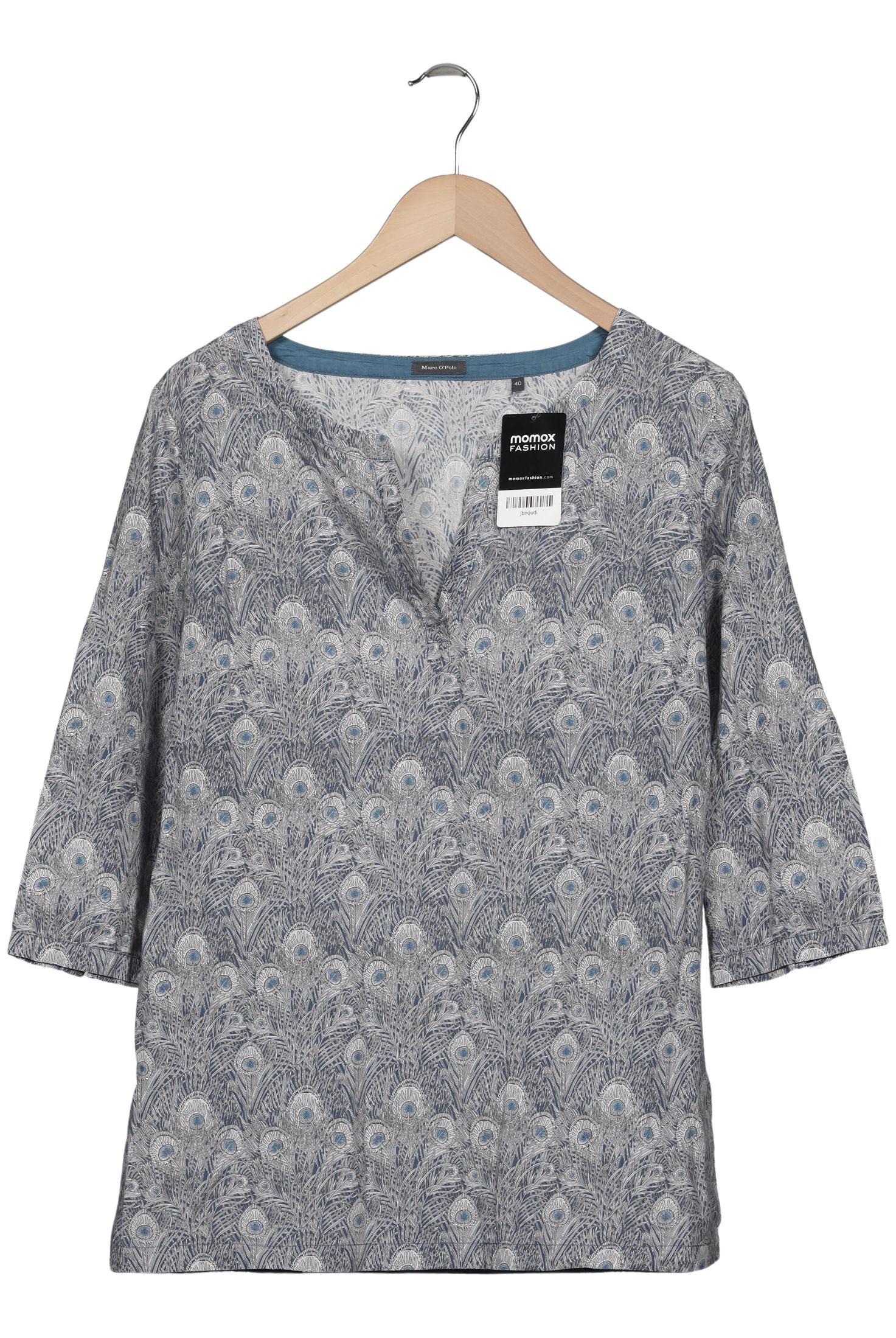 

Marc O Polo Damen Bluse, blau, Gr. 40