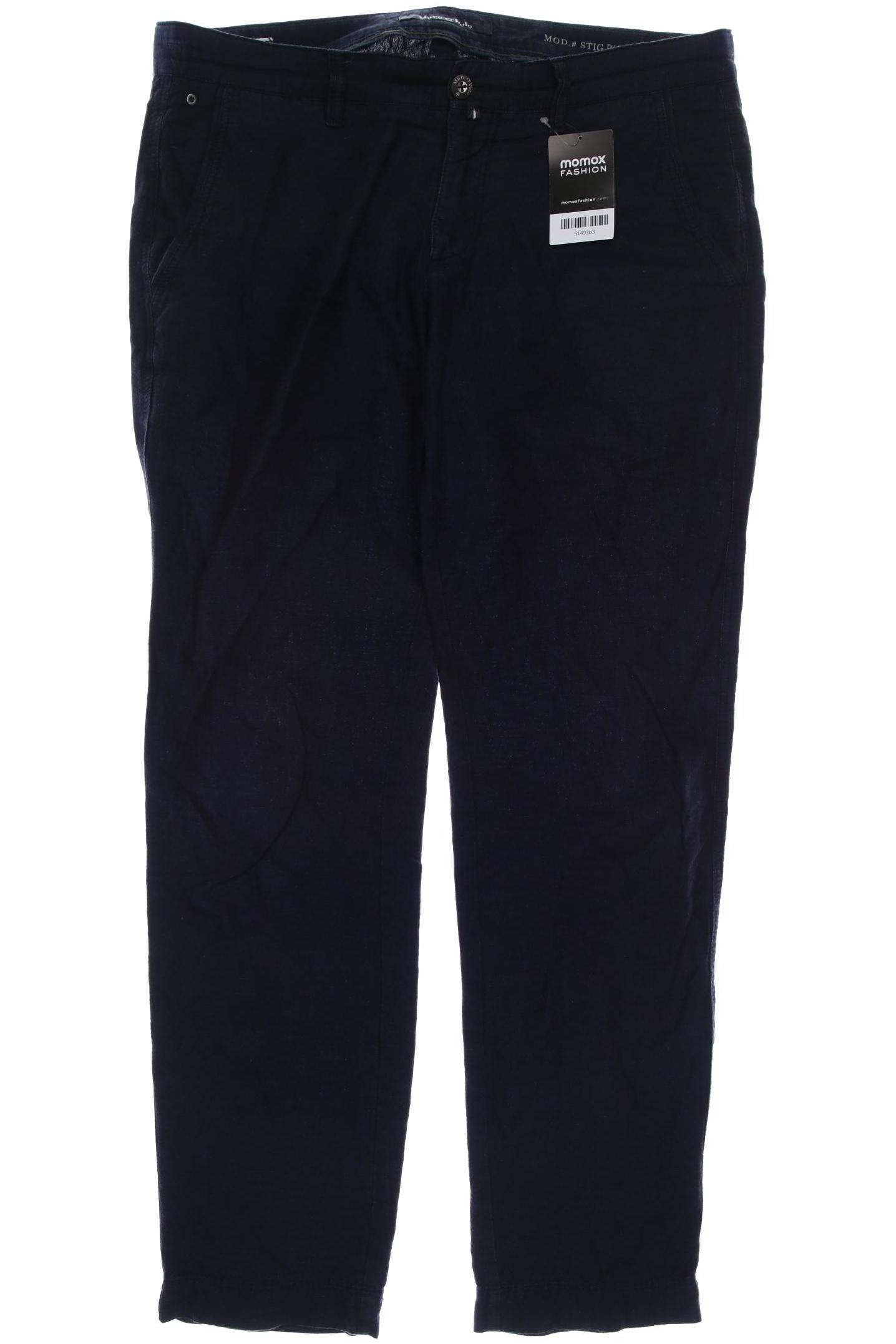 

Marc O Polo Herren Stoffhose, marineblau, Gr. 34