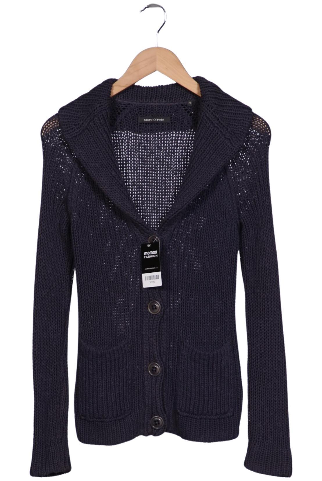 

Marc O Polo Damen Strickjacke, marineblau, Gr. 34