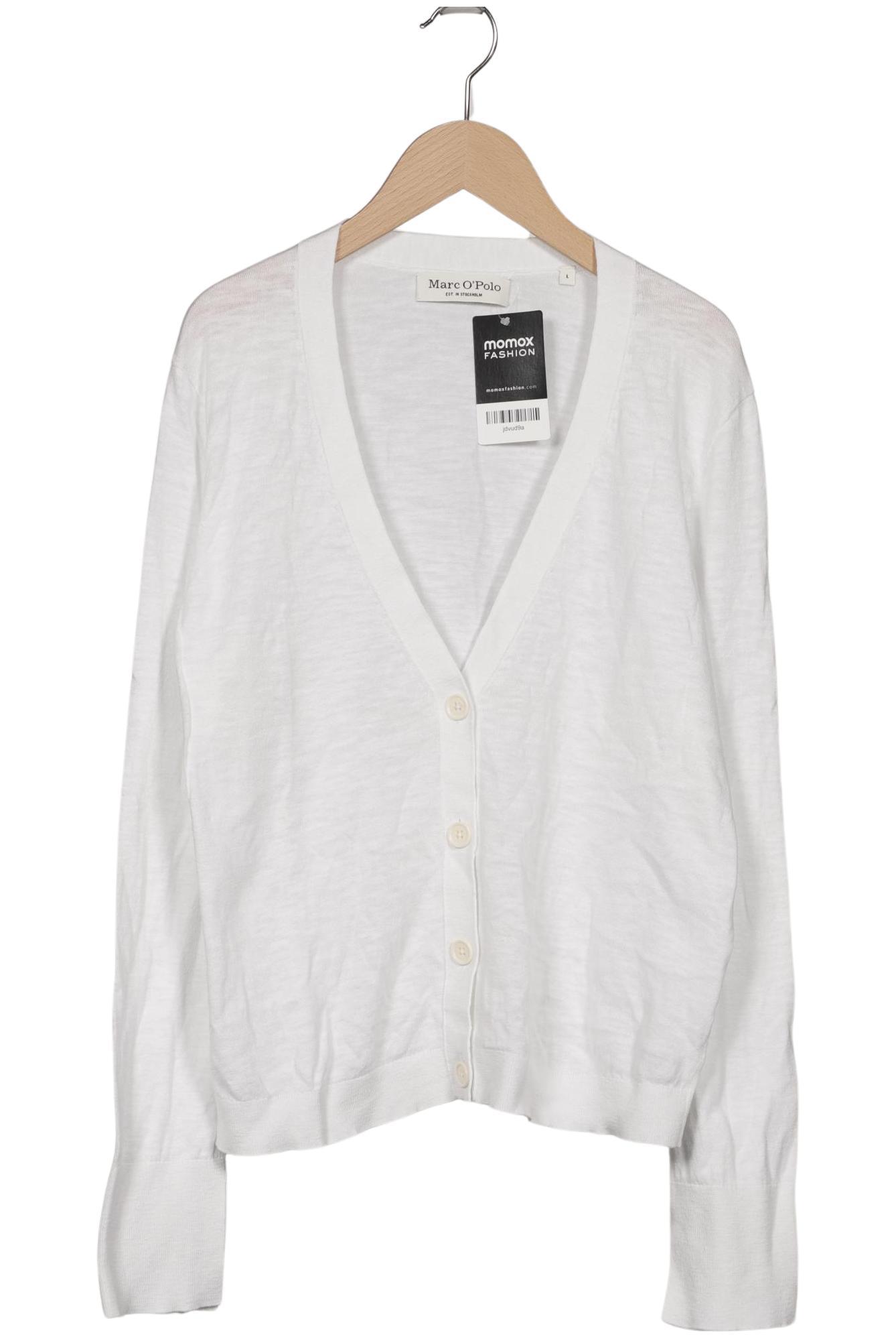 

Marc O Polo Damen Strickjacke, weiß, Gr. 42