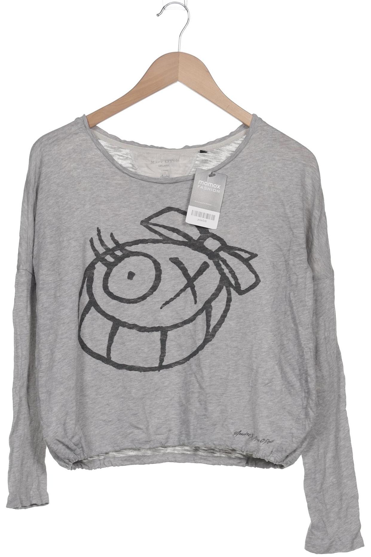 

Marc O Polo Damen Langarmshirt, grau, Gr. 34