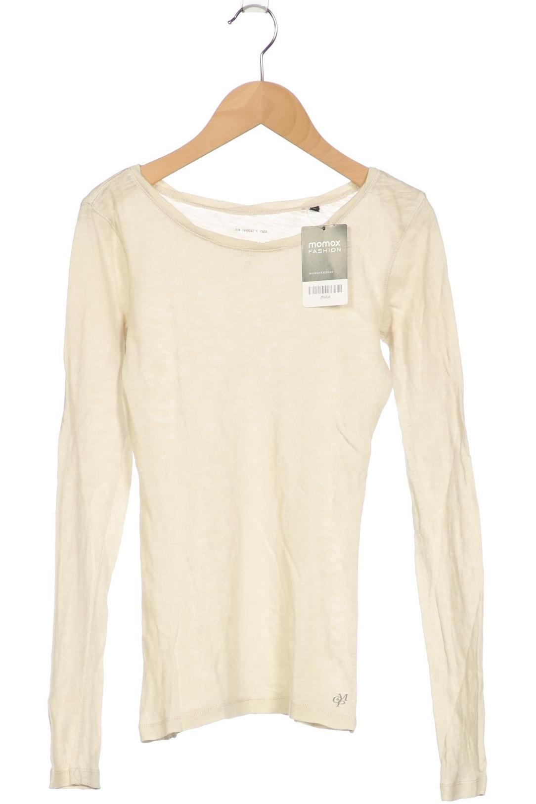 

Marc O Polo Damen Langarmshirt, cremeweiß, Gr. 34