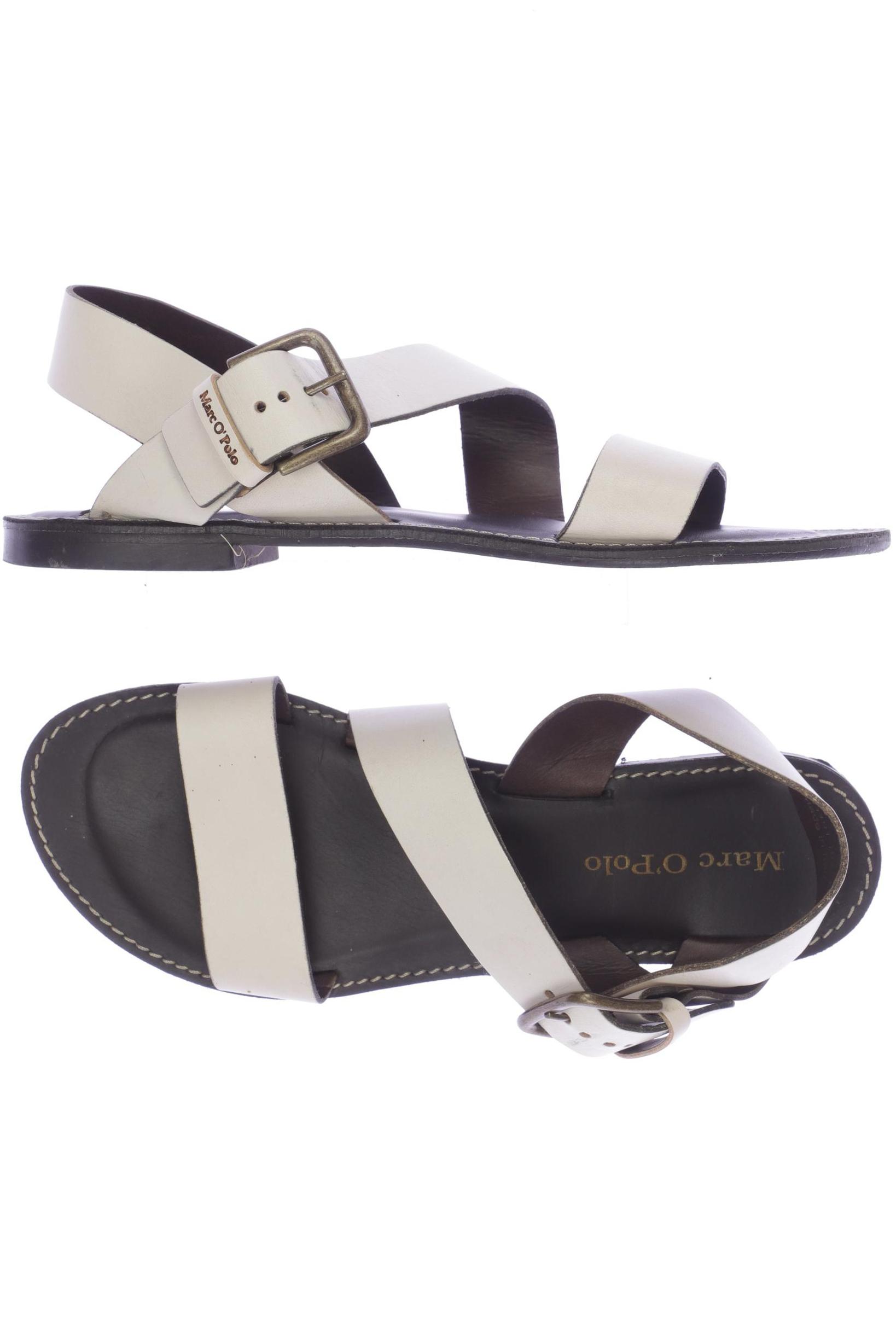

Marc O Polo Damen Sandale, cremeweiß, Gr. 39