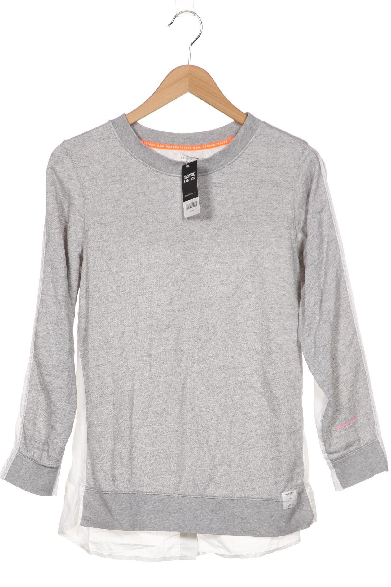 

Marc O Polo Damen Langarmshirt, grau, Gr. 34