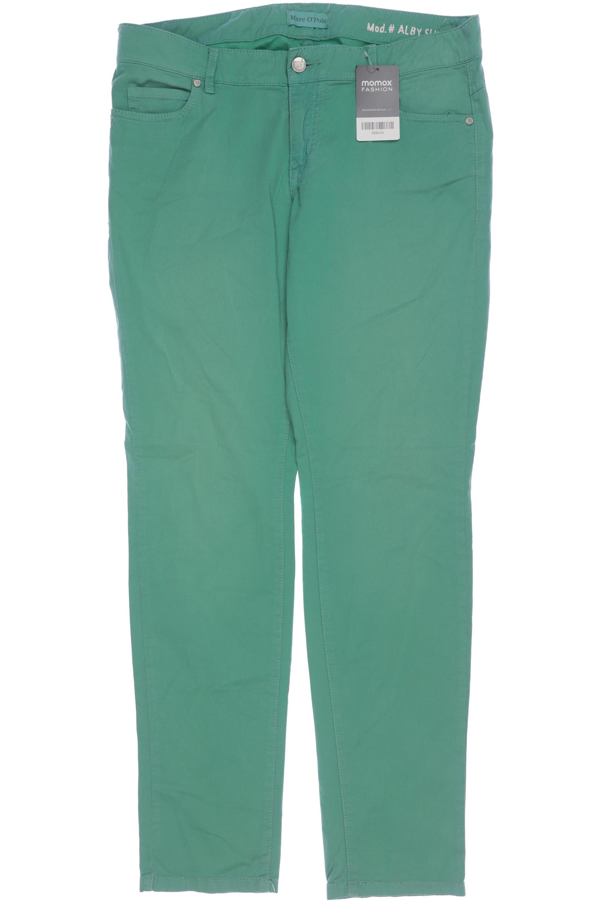 

Marc O Polo Damen Stoffhose, grün, Gr. 31