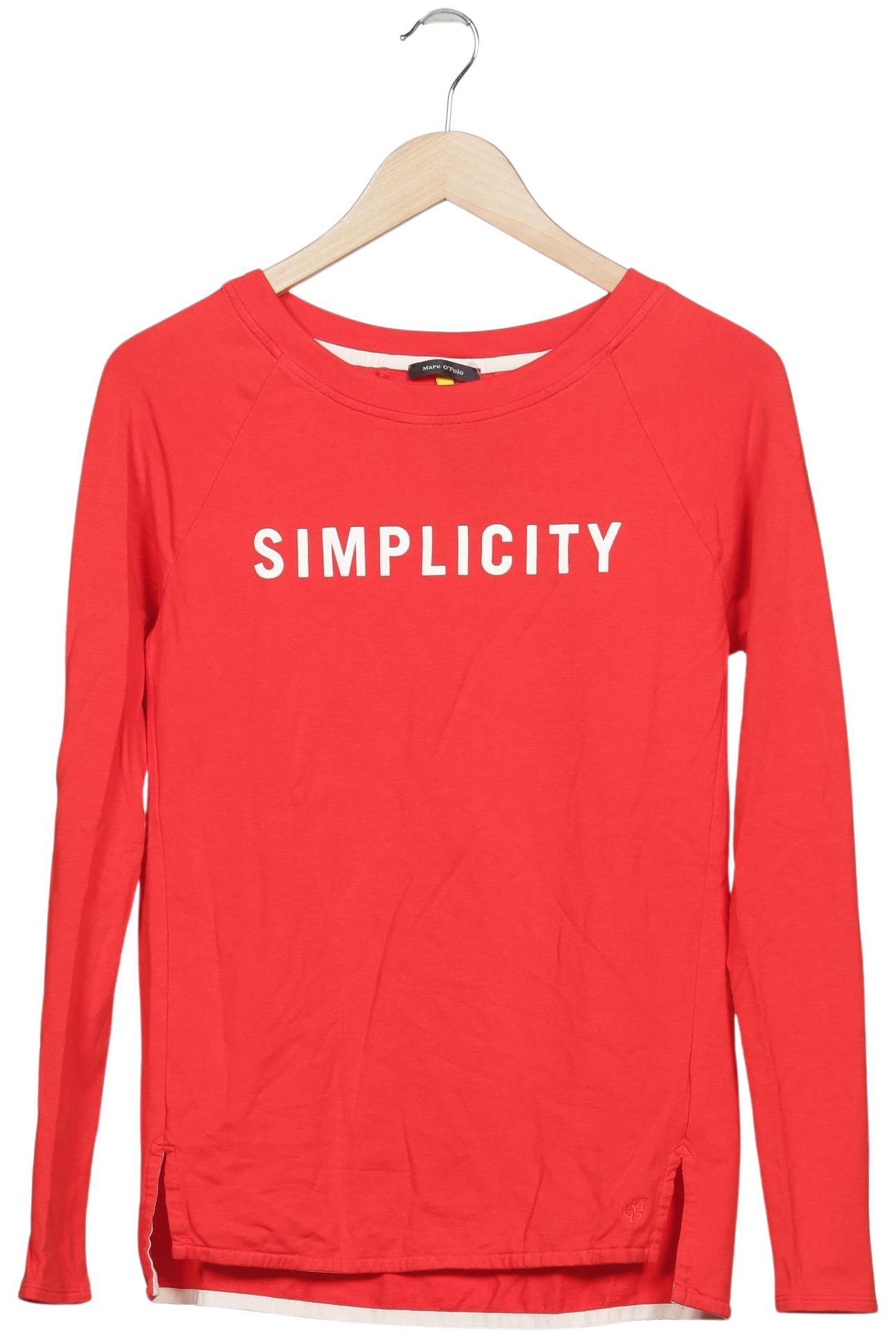 

Marc O Polo Damen Langarmshirt, rot, Gr. 34