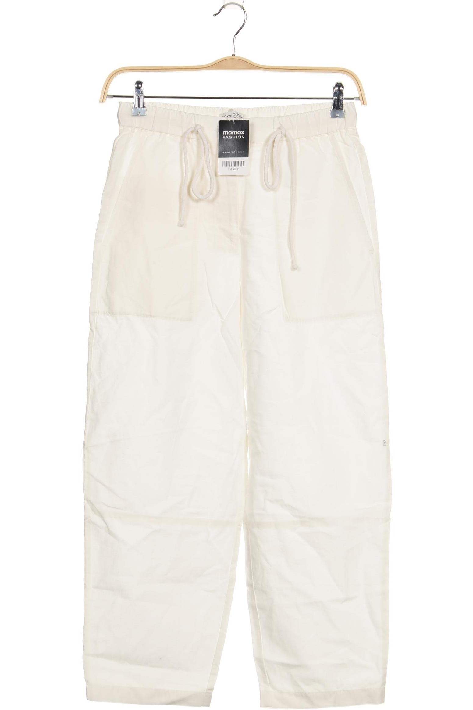 

Marc O Polo Damen Stoffhose, weiß, Gr. 34
