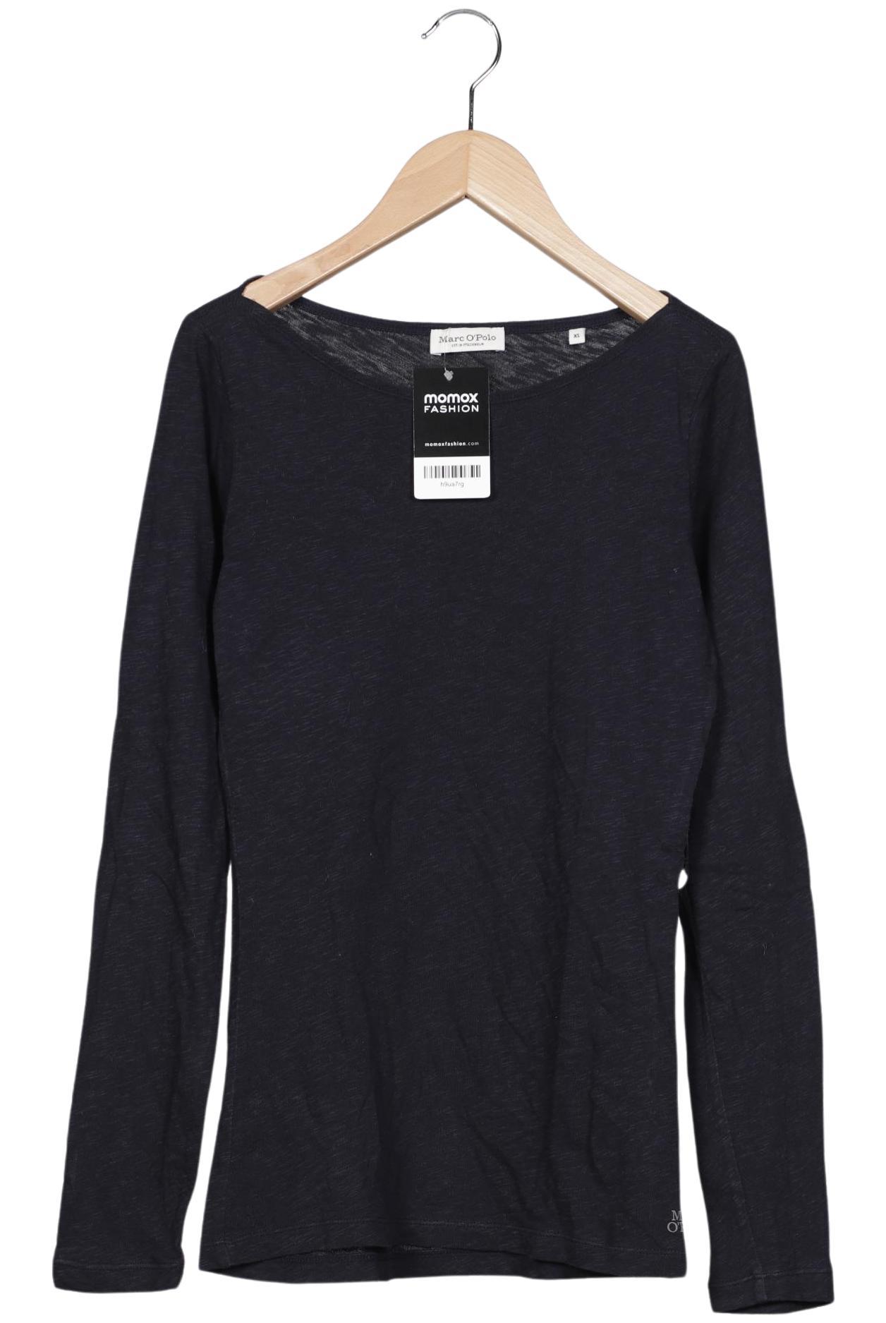 

Marc O Polo Damen Langarmshirt, marineblau, Gr. 34