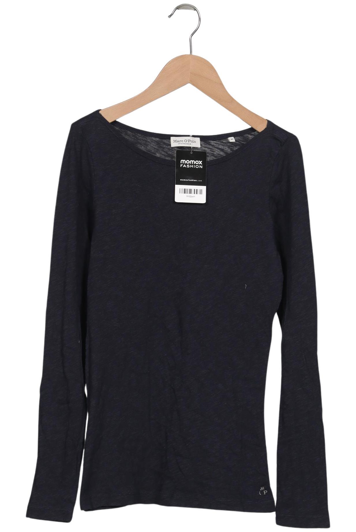 

Marc O Polo Damen Langarmshirt, marineblau, Gr. 34