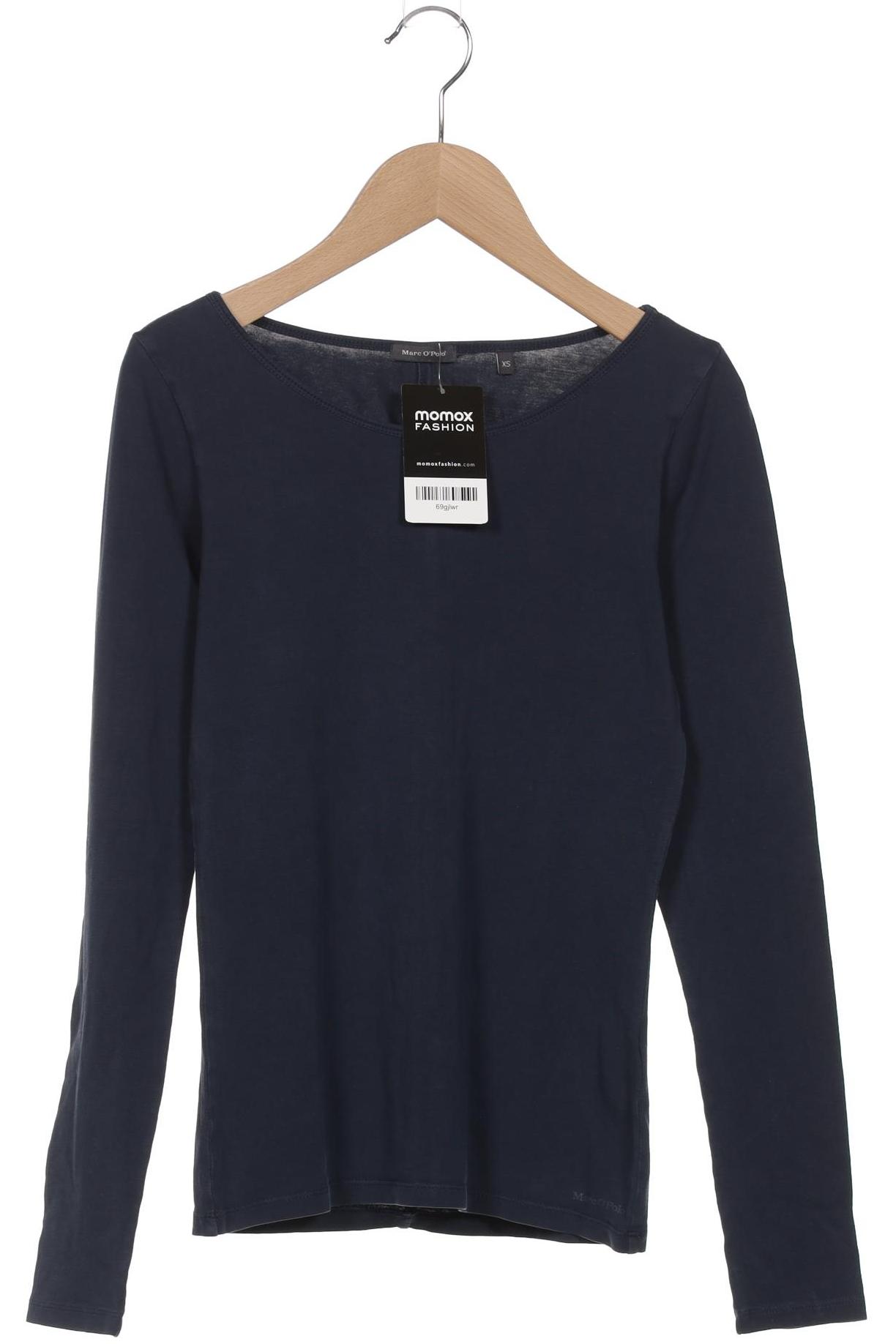 

Marc O Polo Damen Langarmshirt, marineblau, Gr. 34