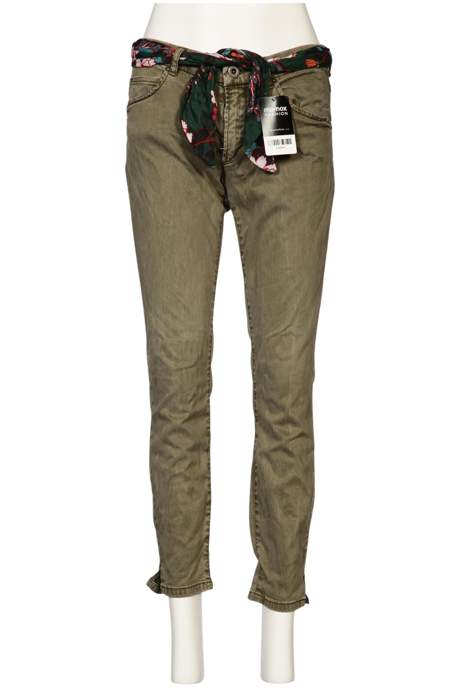 

Marc O Polo Damen Stoffhose, grün, Gr. 28