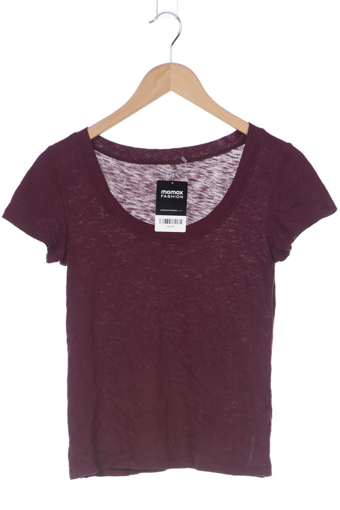 

Marc O Polo Damen T-Shirt, bordeaux, Gr. 36