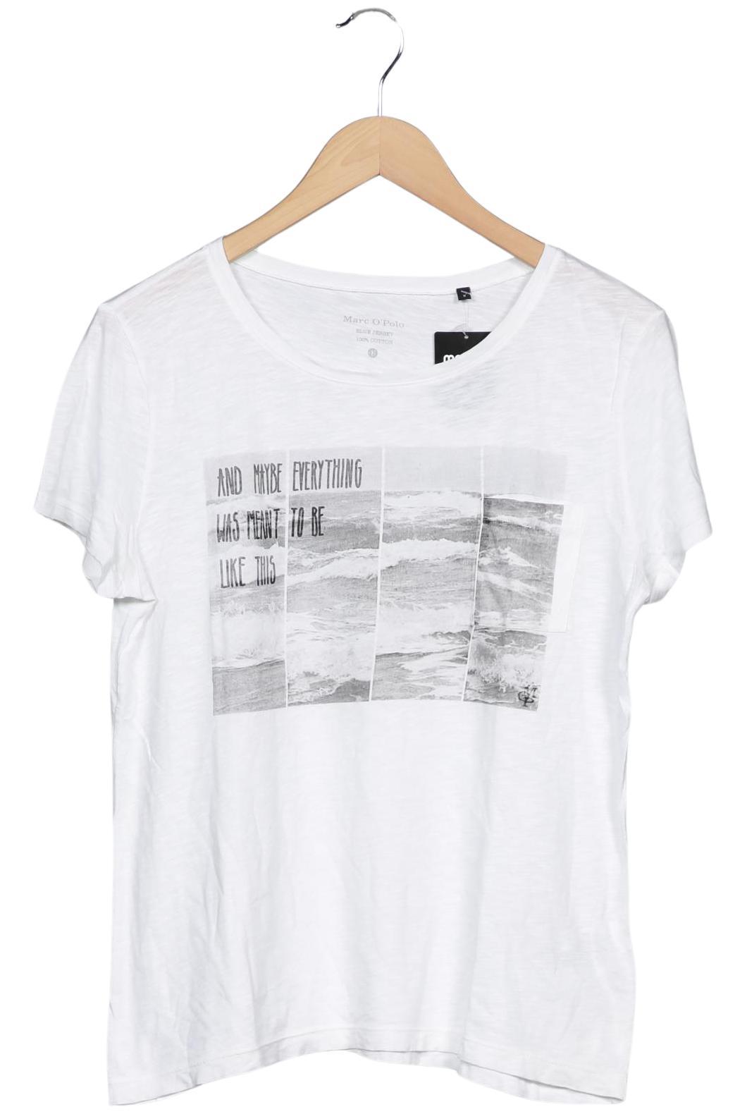 

Marc O Polo Damen T-Shirt, weiß, Gr. 38