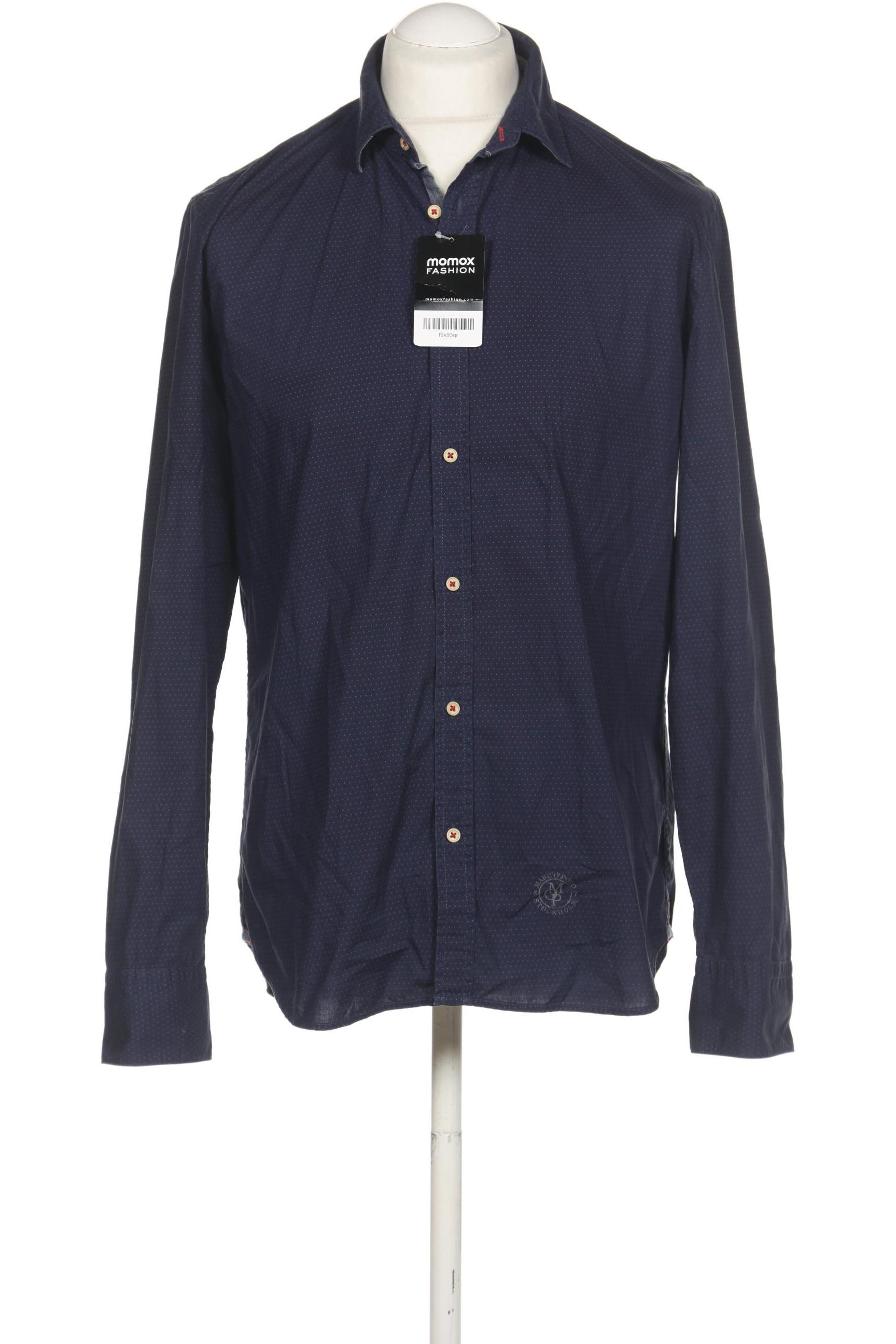 

Marc O Polo Herren Hemd, marineblau, Gr. 52