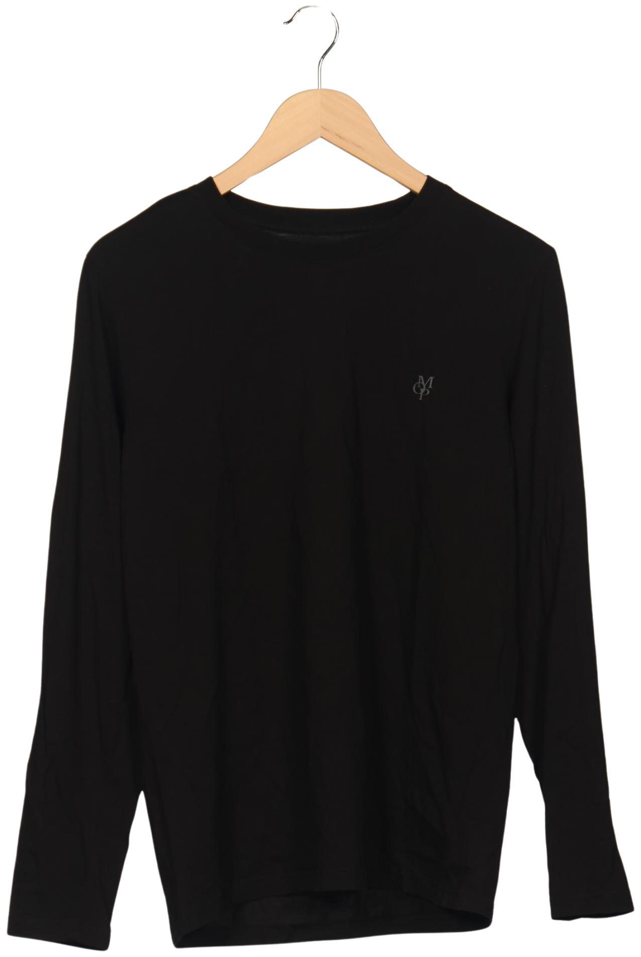 Thumbnail - Marc O Polo Herren Langarmshirt, schwarz, Gr. 48