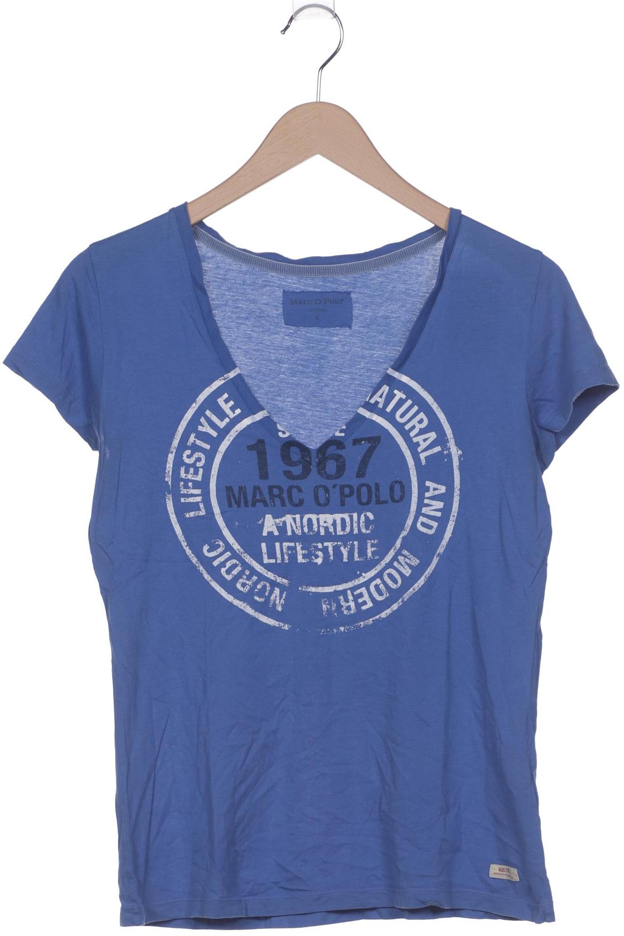 

Marc O Polo Damen T-Shirt, blau, Gr. 36