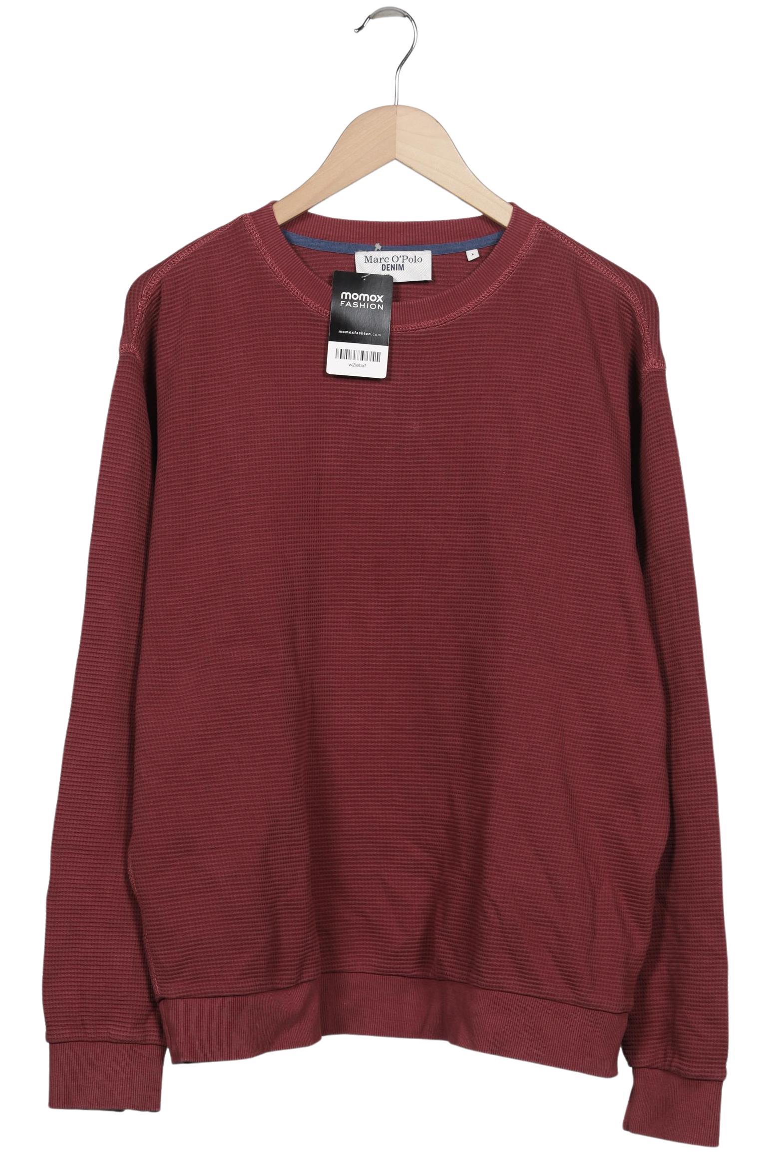 

Marc O Polo Herren Langarmshirt, bordeaux, Gr. 52