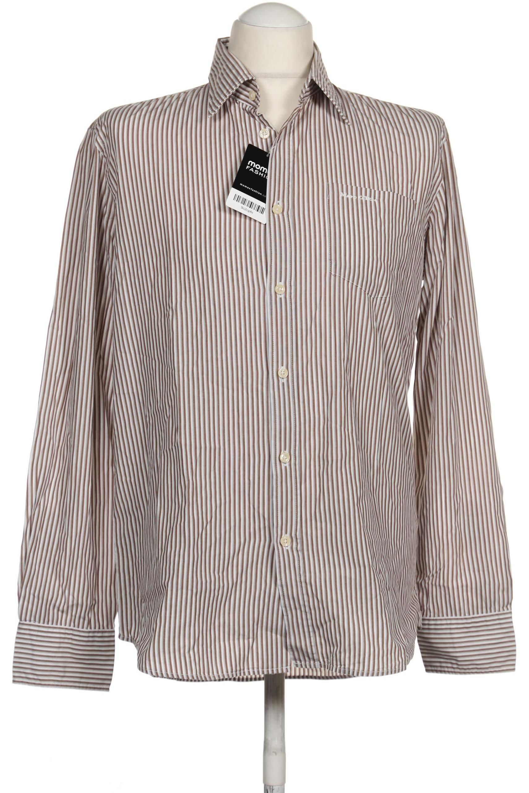 

Marc O Polo Herren Hemd, braun, Gr. 48