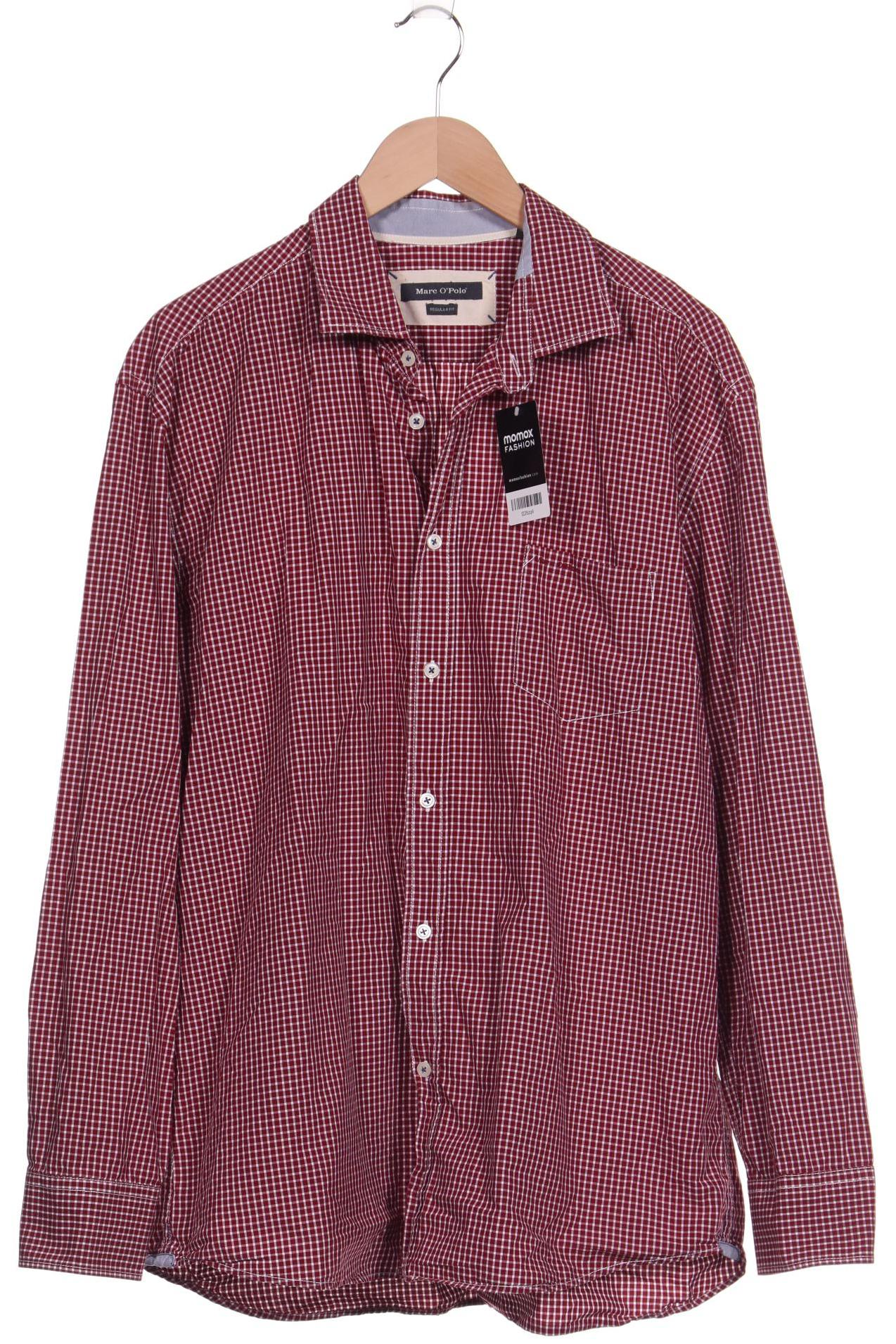 

Marc O Polo Herren Hemd, bordeaux, Gr. 58
