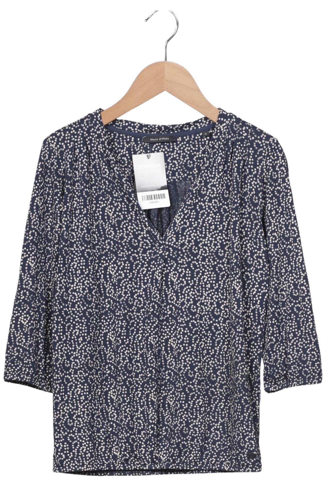 

Marc O Polo Damen Langarmshirt, marineblau, Gr. 34