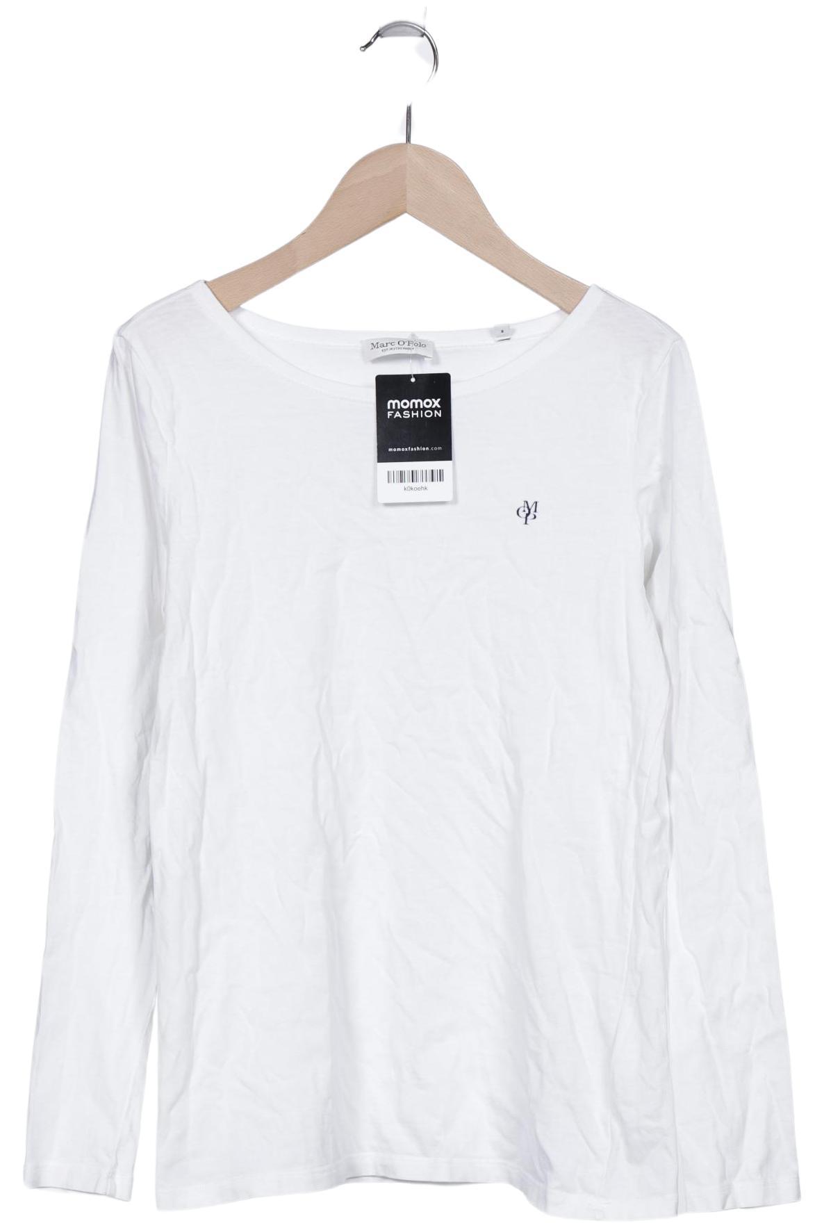 

Marc O Polo Damen Langarmshirt, weiß, Gr. 36