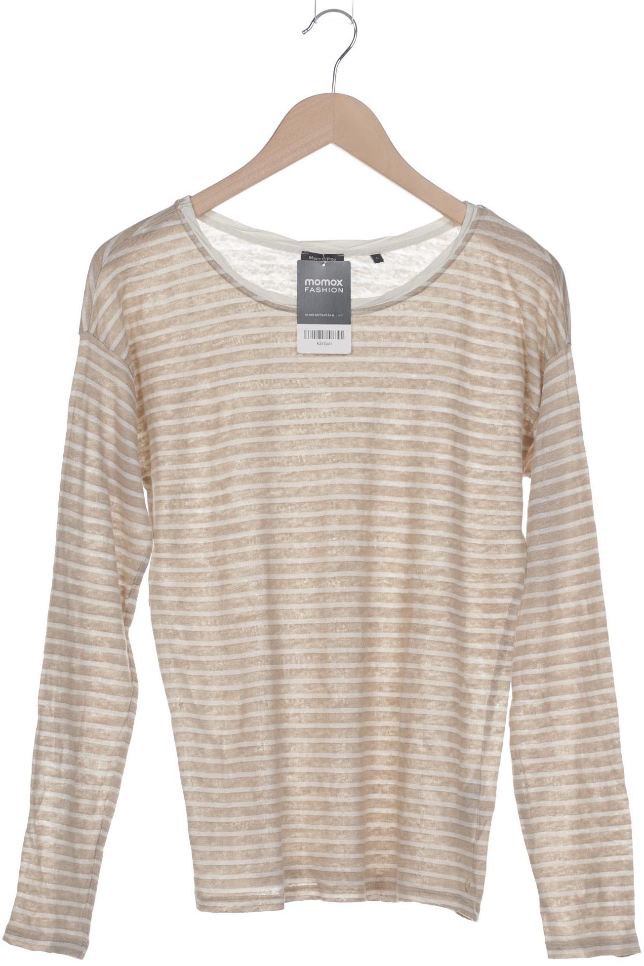 

Marc O Polo Damen Langarmshirt, beige, Gr. 42