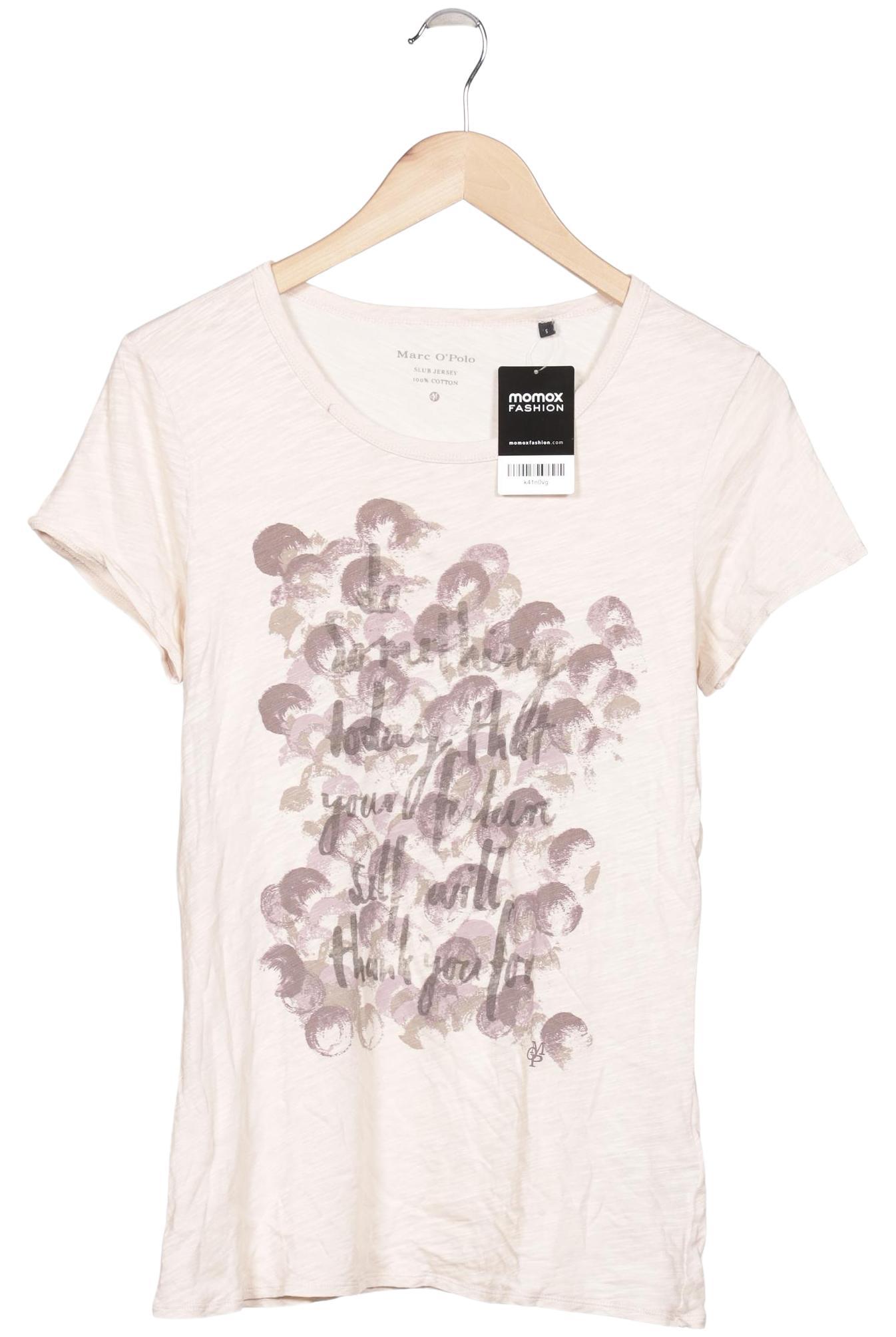 

Marc O Polo Damen T-Shirt, cremeweiß, Gr. 36