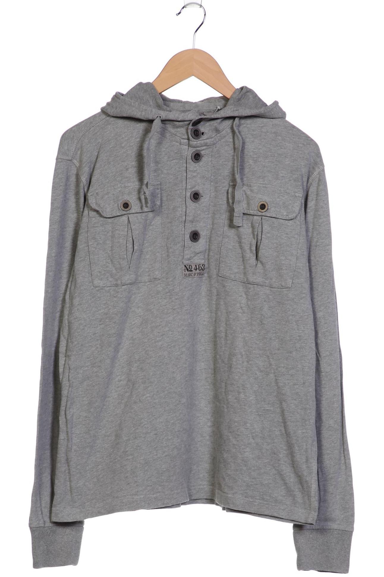 

Marc O Polo Herren Kapuzenpullover, grau, Gr. 52