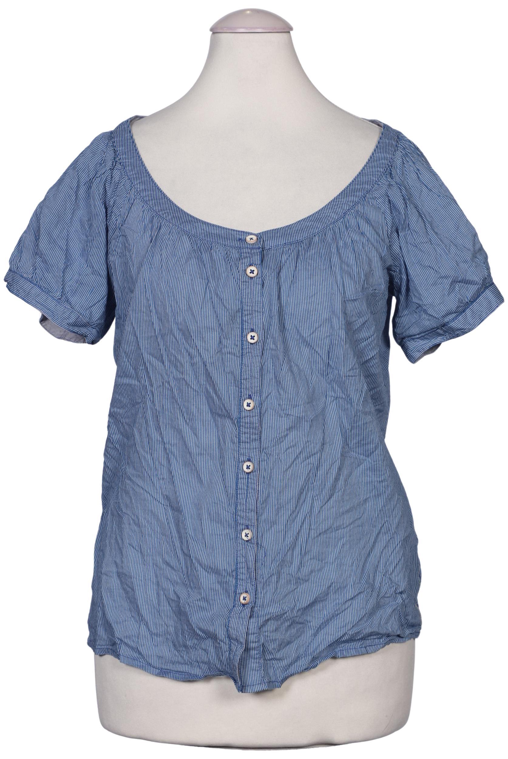 

Marc O Polo Damen Bluse, blau, Gr. 34