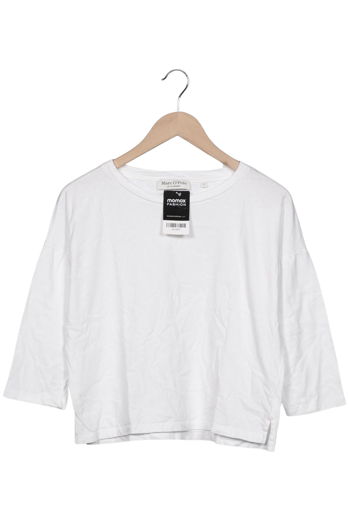 

Marc O Polo Damen Langarmshirt, weiß, Gr. 36