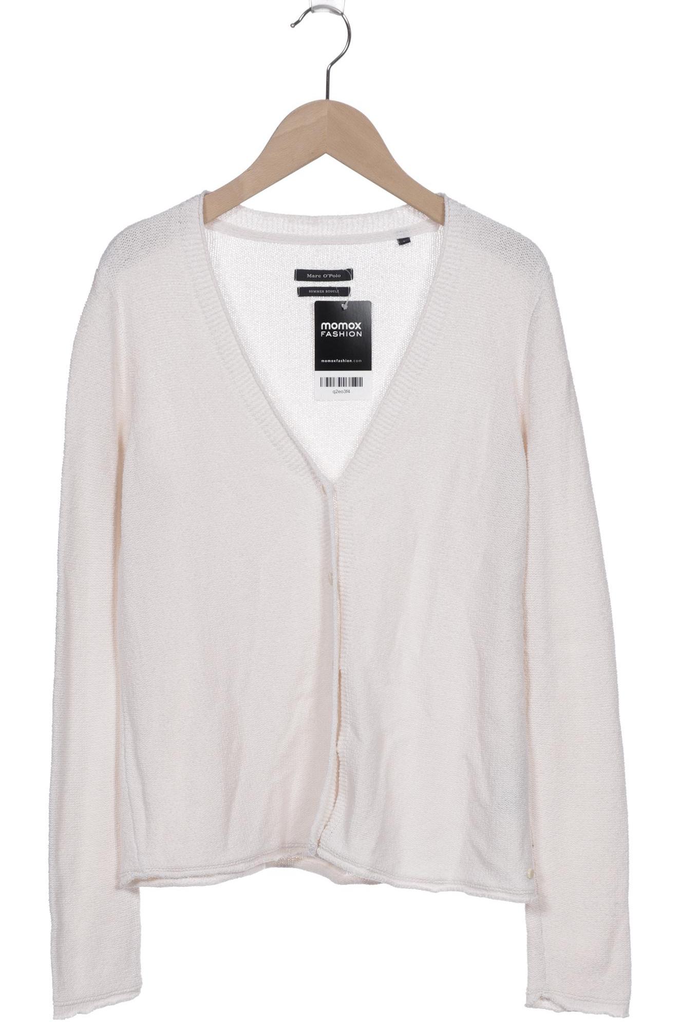 

Marc O Polo Damen Strickjacke, weiß, Gr. 36