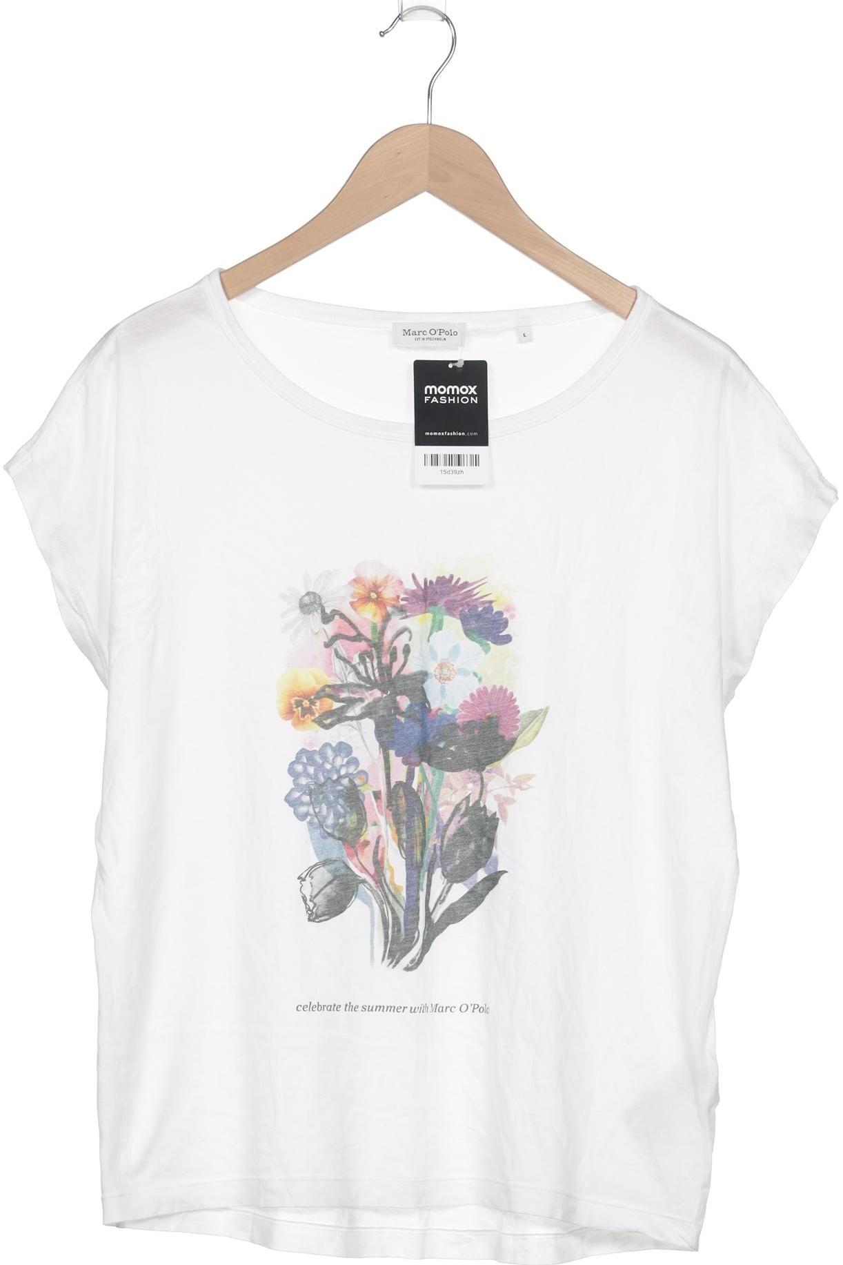 

Marc O Polo Damen T-Shirt, weiß, Gr. 42