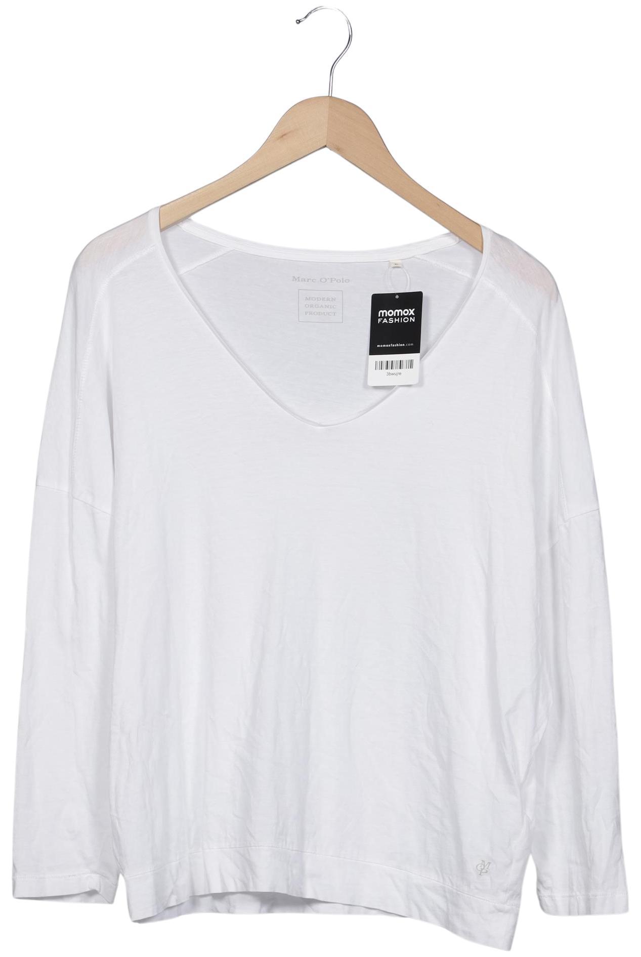 

Marc O Polo Damen Langarmshirt, weiß, Gr. 44