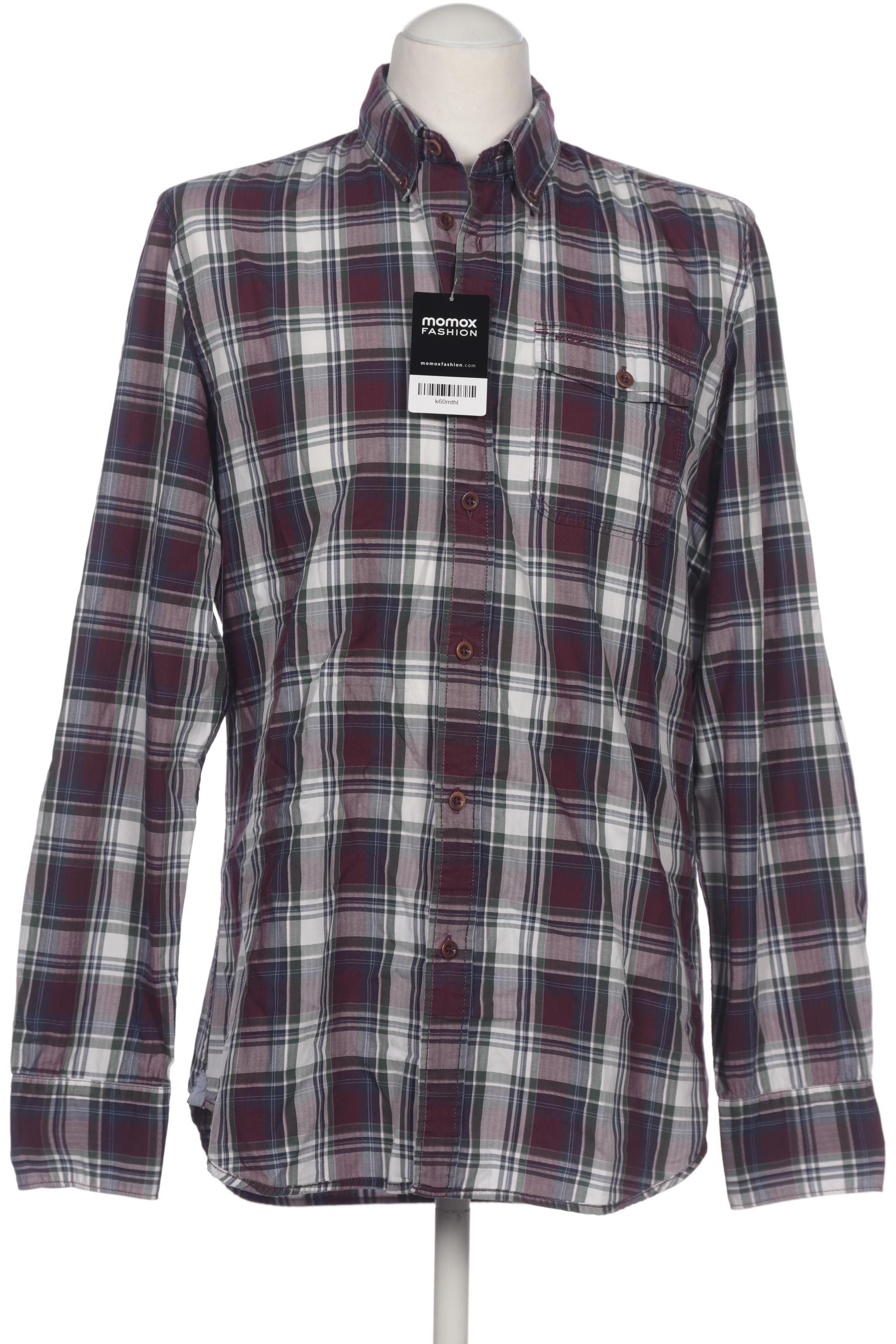 

Marc O Polo Herren Hemd, bordeaux, Gr. 52