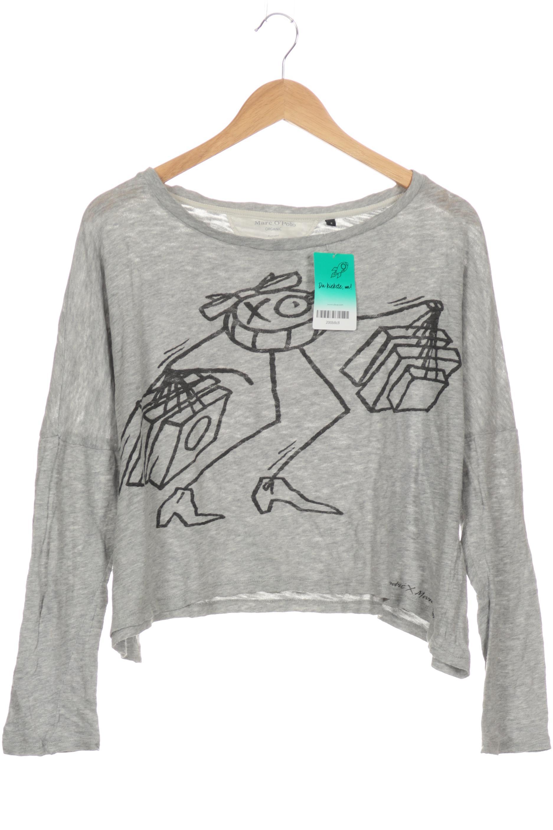 Thumbnail - Marc O Polo Damen Langarmshirt, grau, Gr. 38