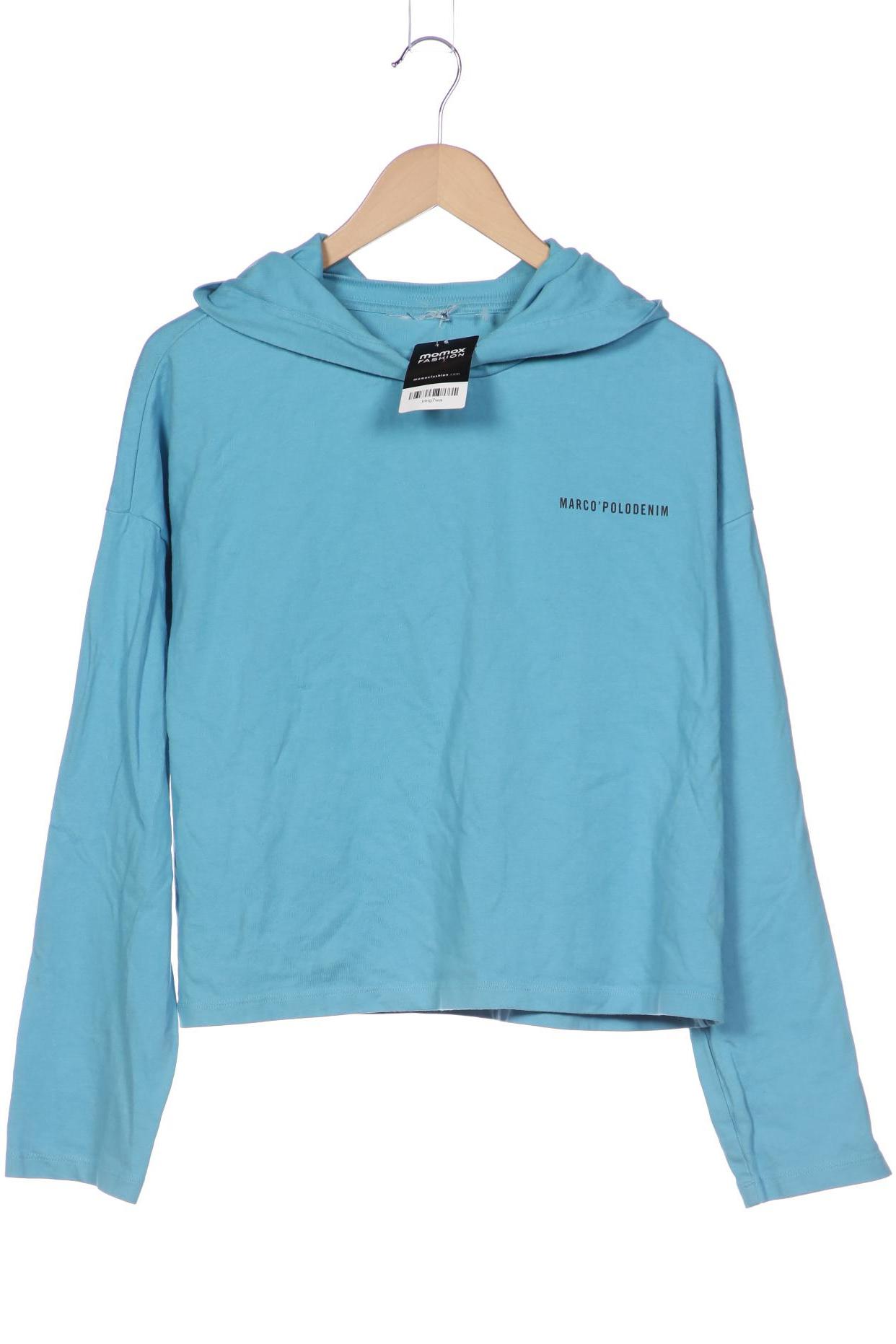 

Marc O Polo Damen Kapuzenpullover, blau, Gr. 36