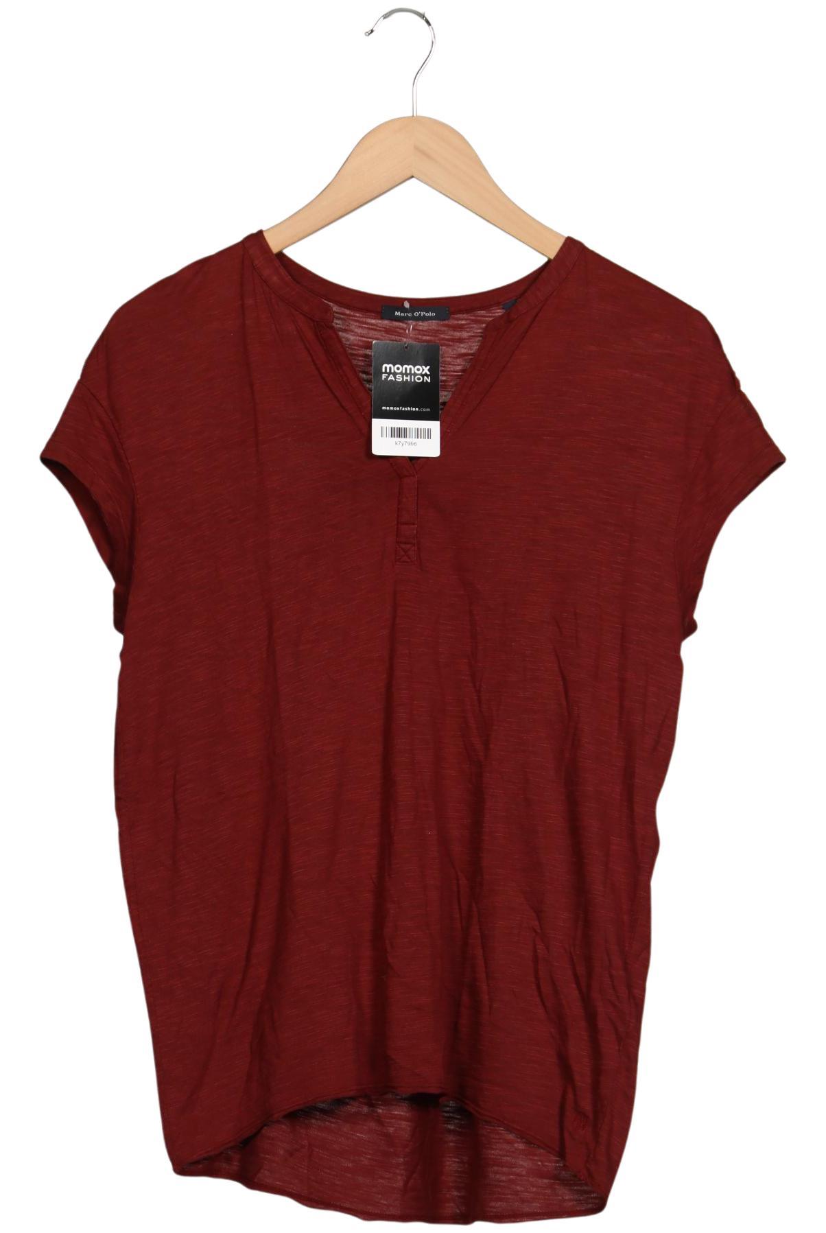 

Marc O Polo Damen T-Shirt, bordeaux, Gr. 34