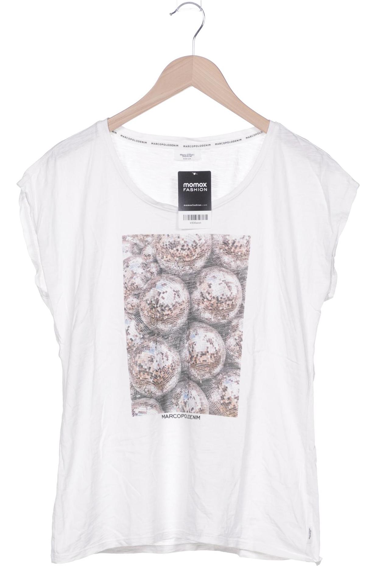 

Marc O Polo Damen T-Shirt, weiß, Gr. 38