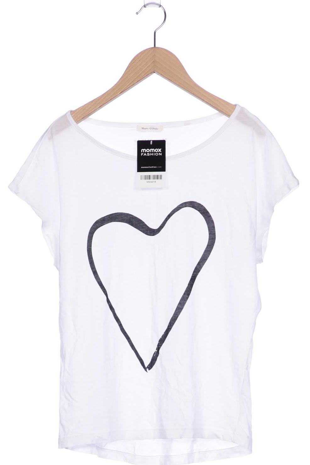 

Marc O Polo Damen T-Shirt, weiß, Gr. 38
