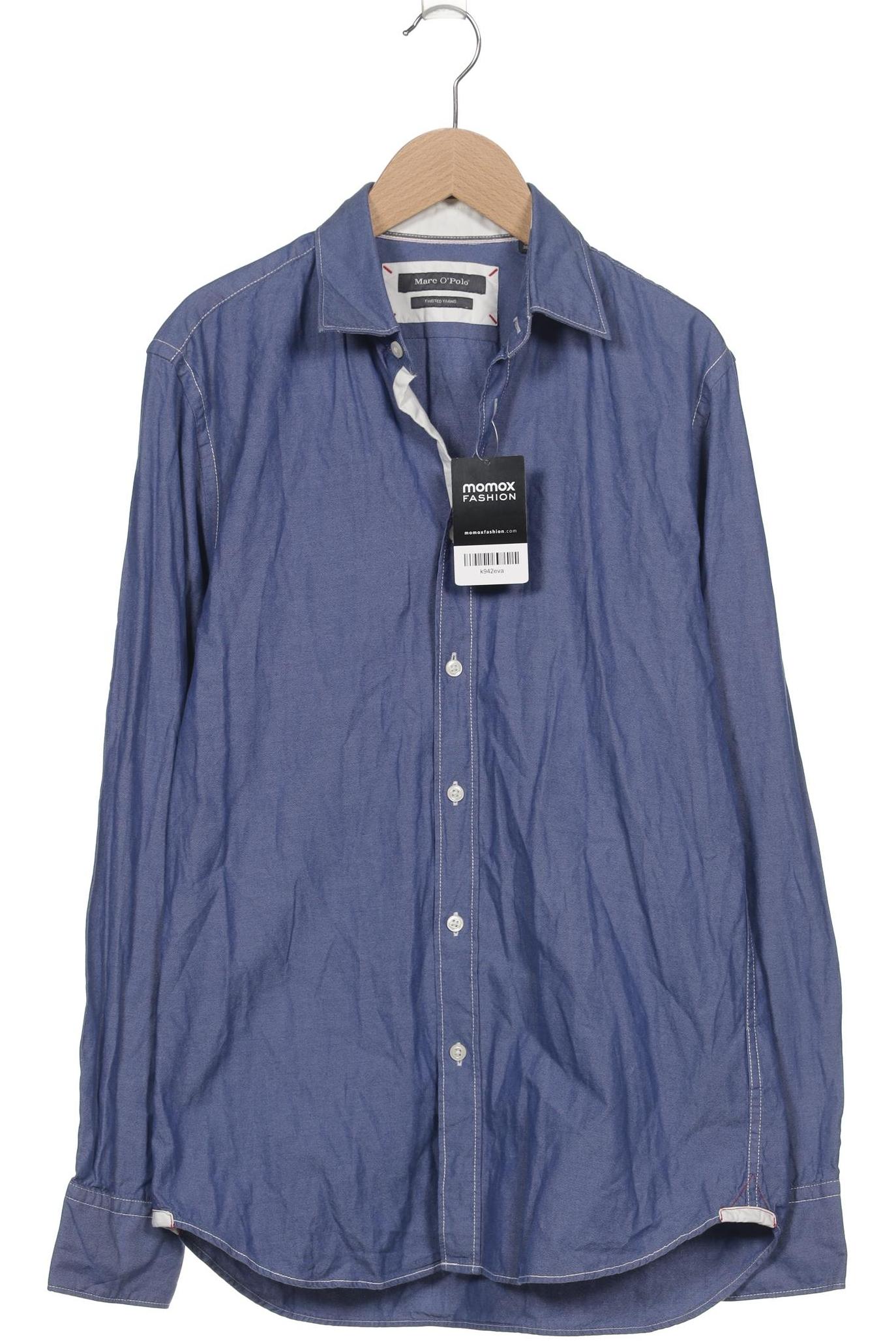 

Marc O Polo Herren Hemd, marineblau, Gr. 46