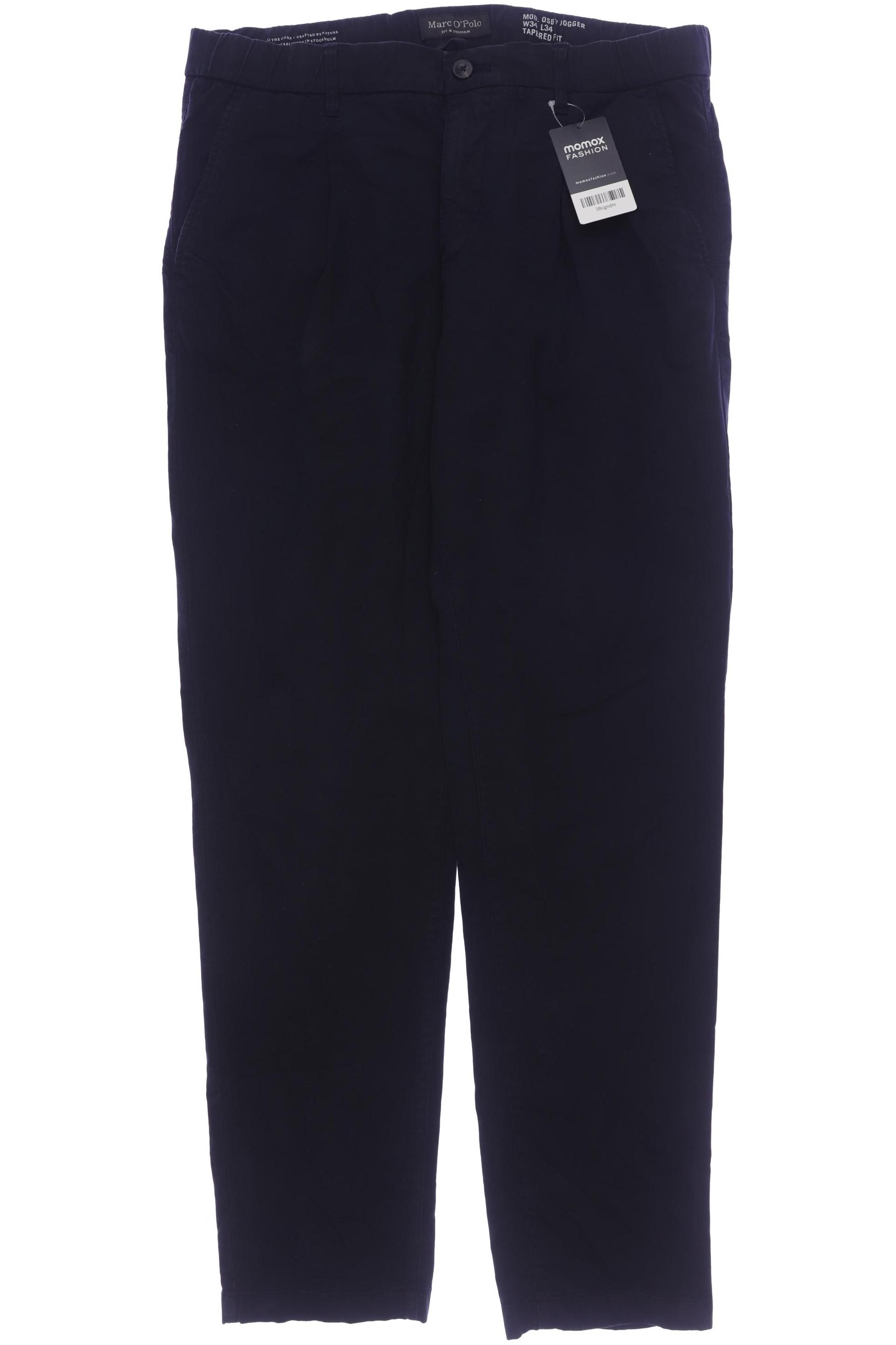 

Marc O Polo Herren Stoffhose, marineblau, Gr. 34