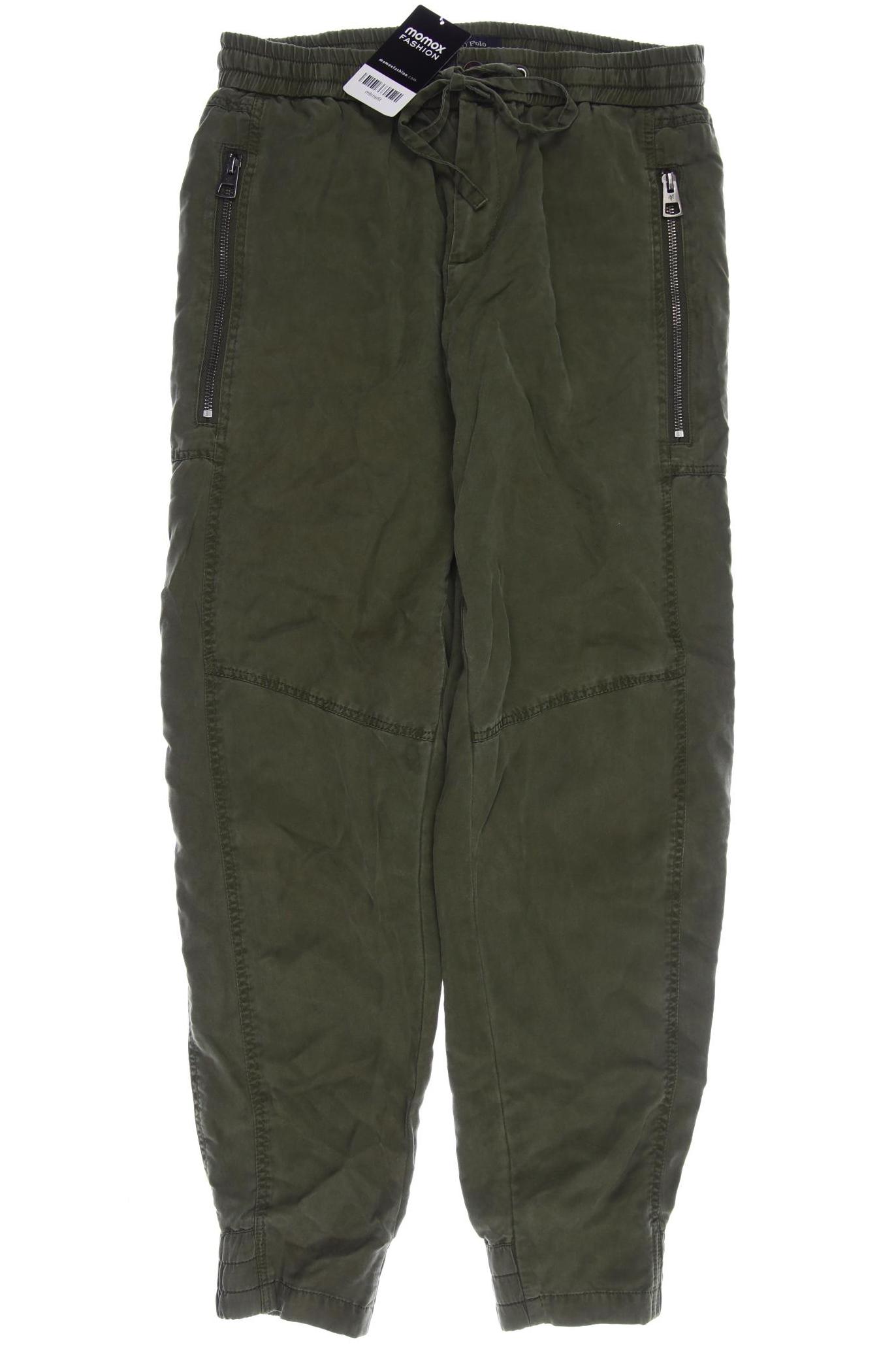 

Marc O Polo Damen Stoffhose, grün, Gr. 34
