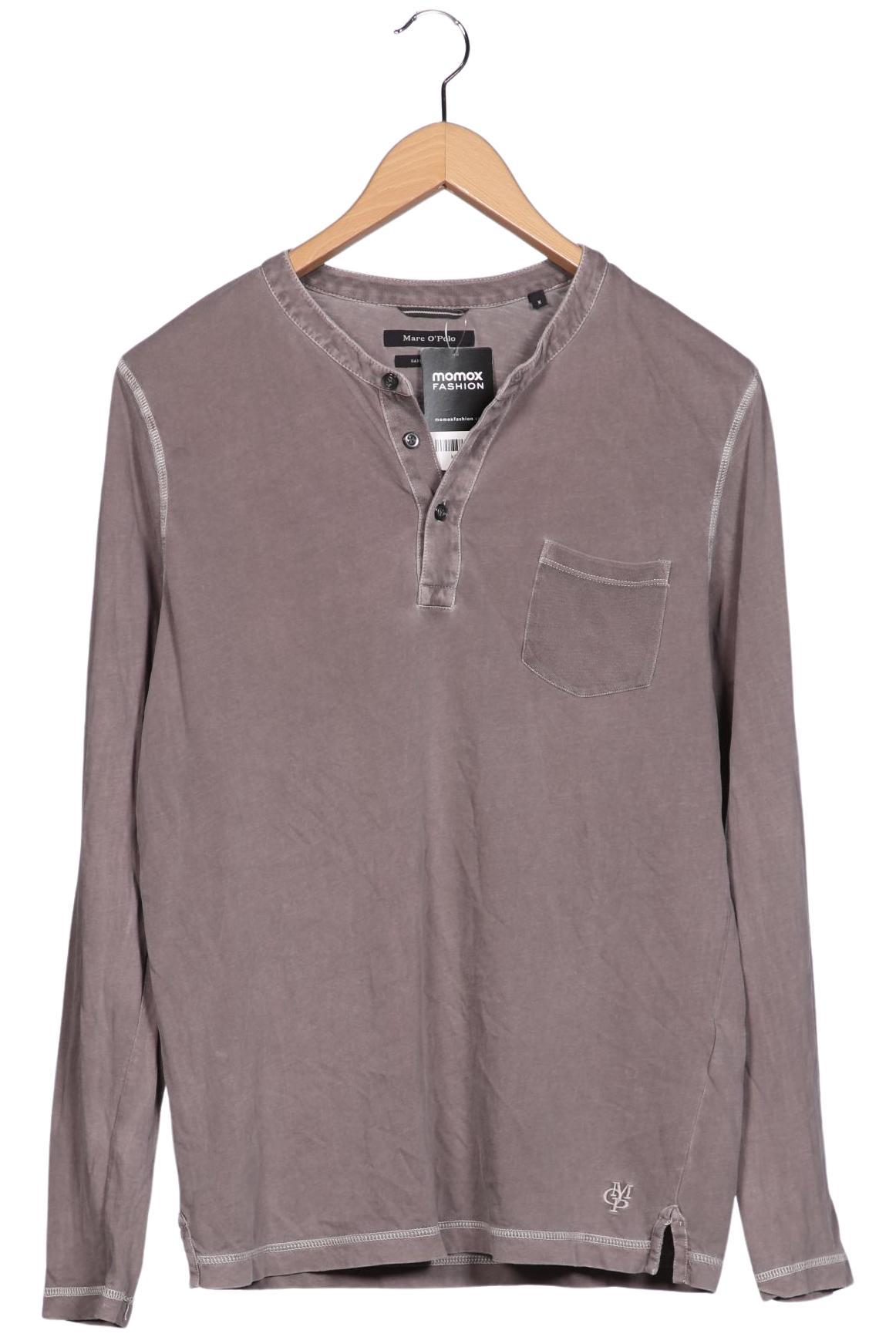 

Marc O Polo Herren Langarmshirt, grau, Gr. 48