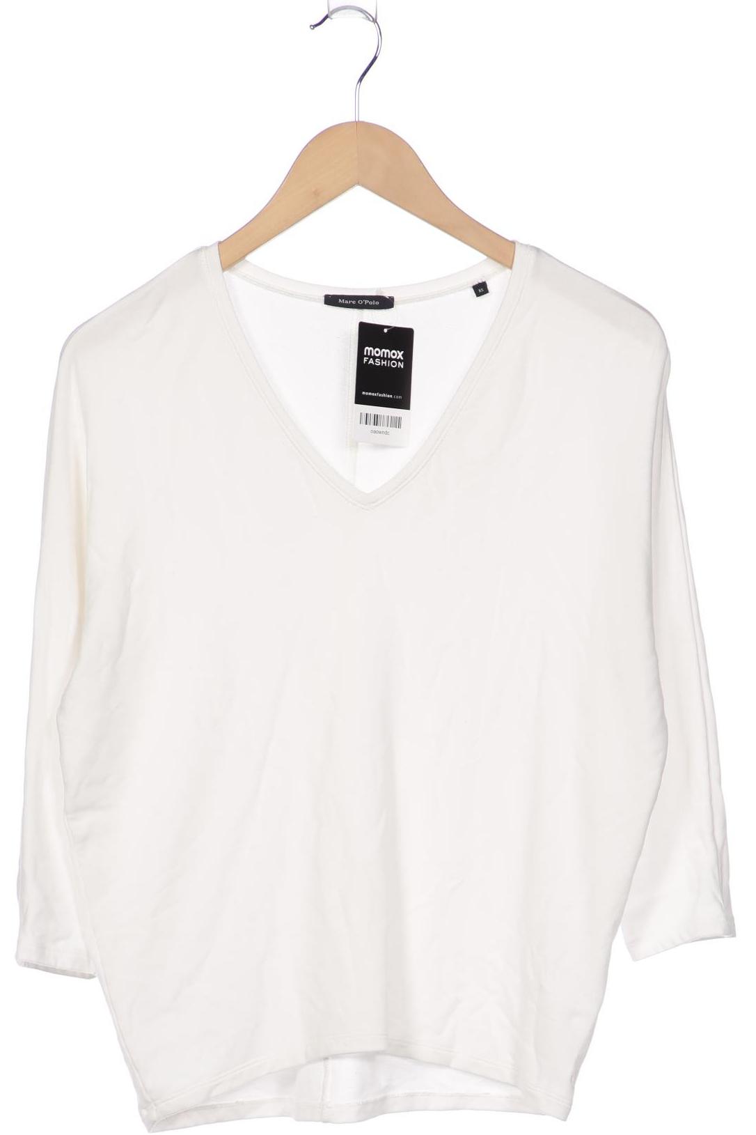 

Marc O Polo Damen Langarmshirt, weiß, Gr. 34