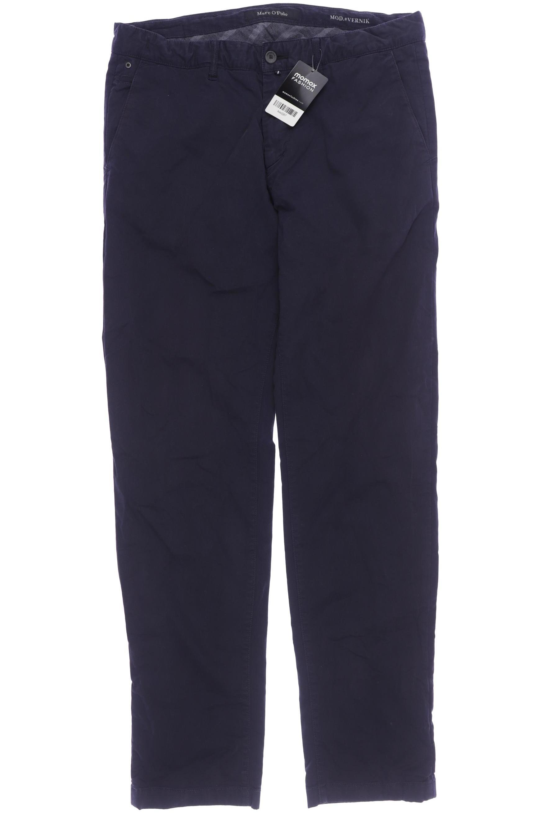 

Marc O Polo Herren Stoffhose, marineblau, Gr. 34